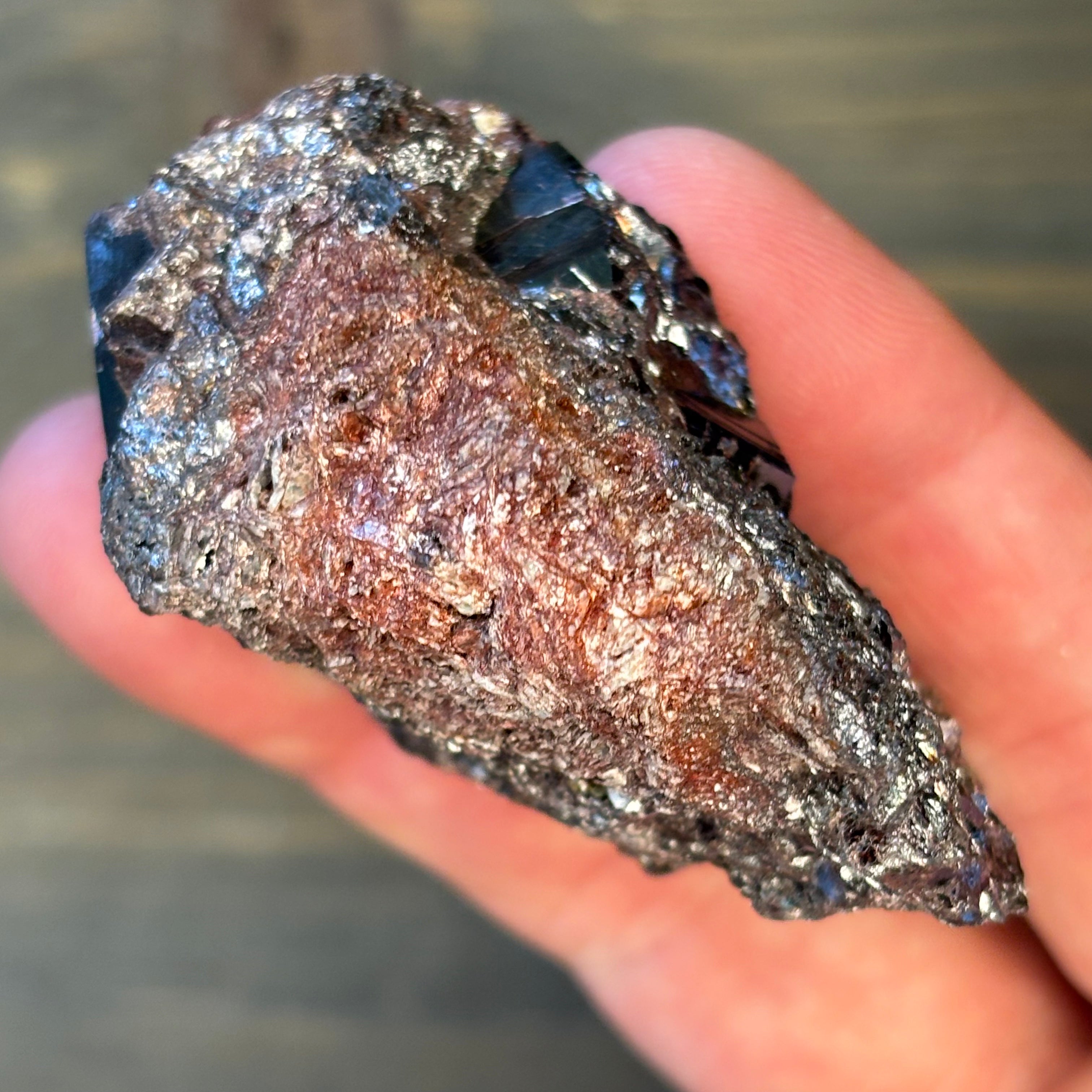 Red Rutile Crystal - 028