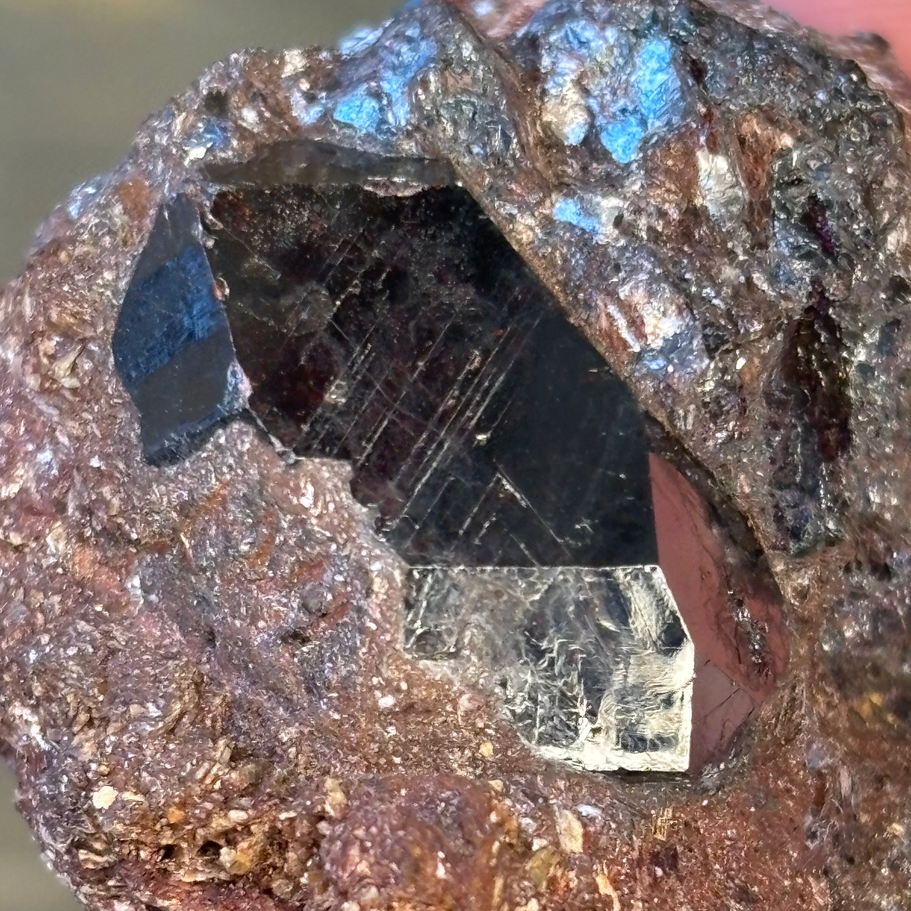 Red Rutile Crystal - 028