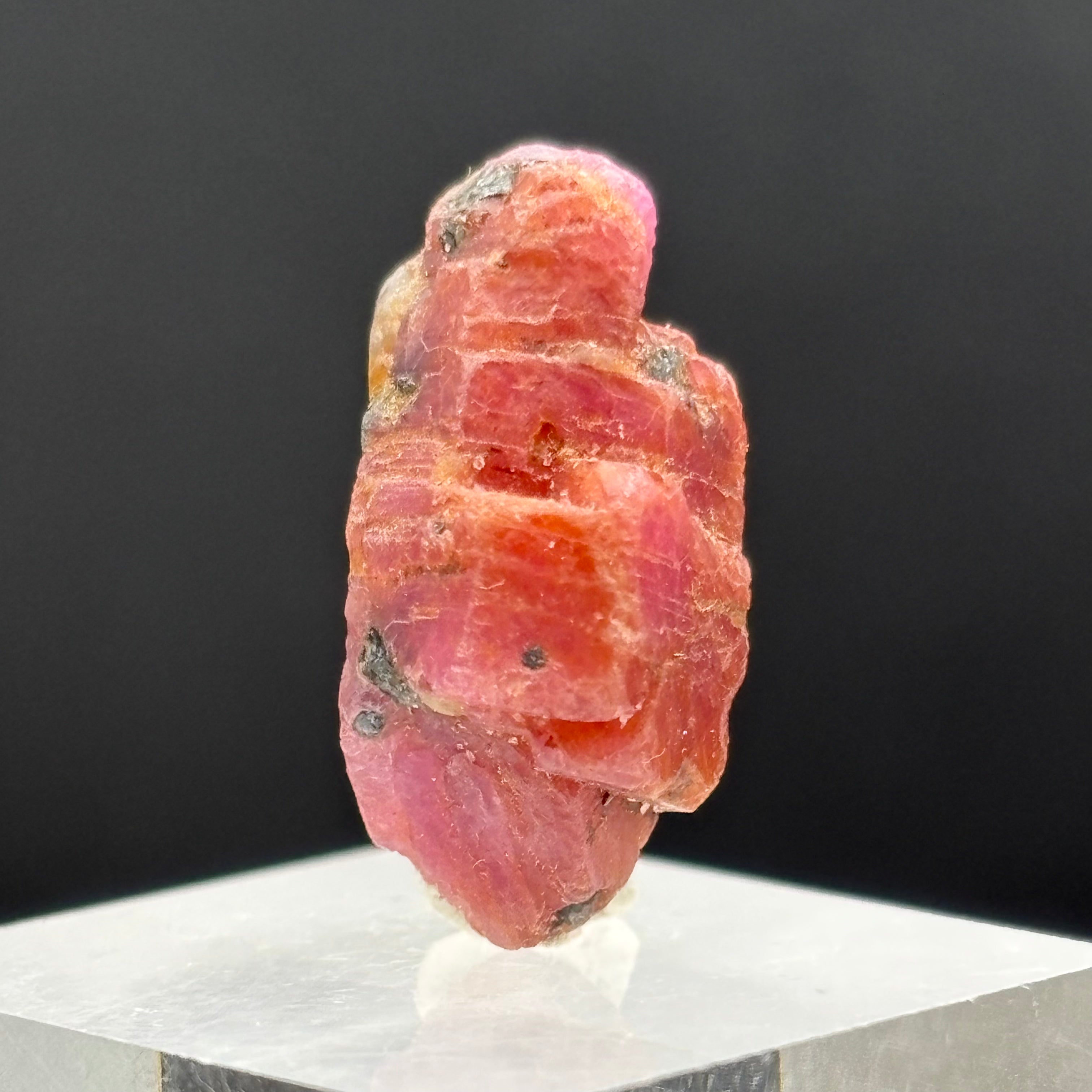 Natural Fluorescent Ruby Crystal - 168