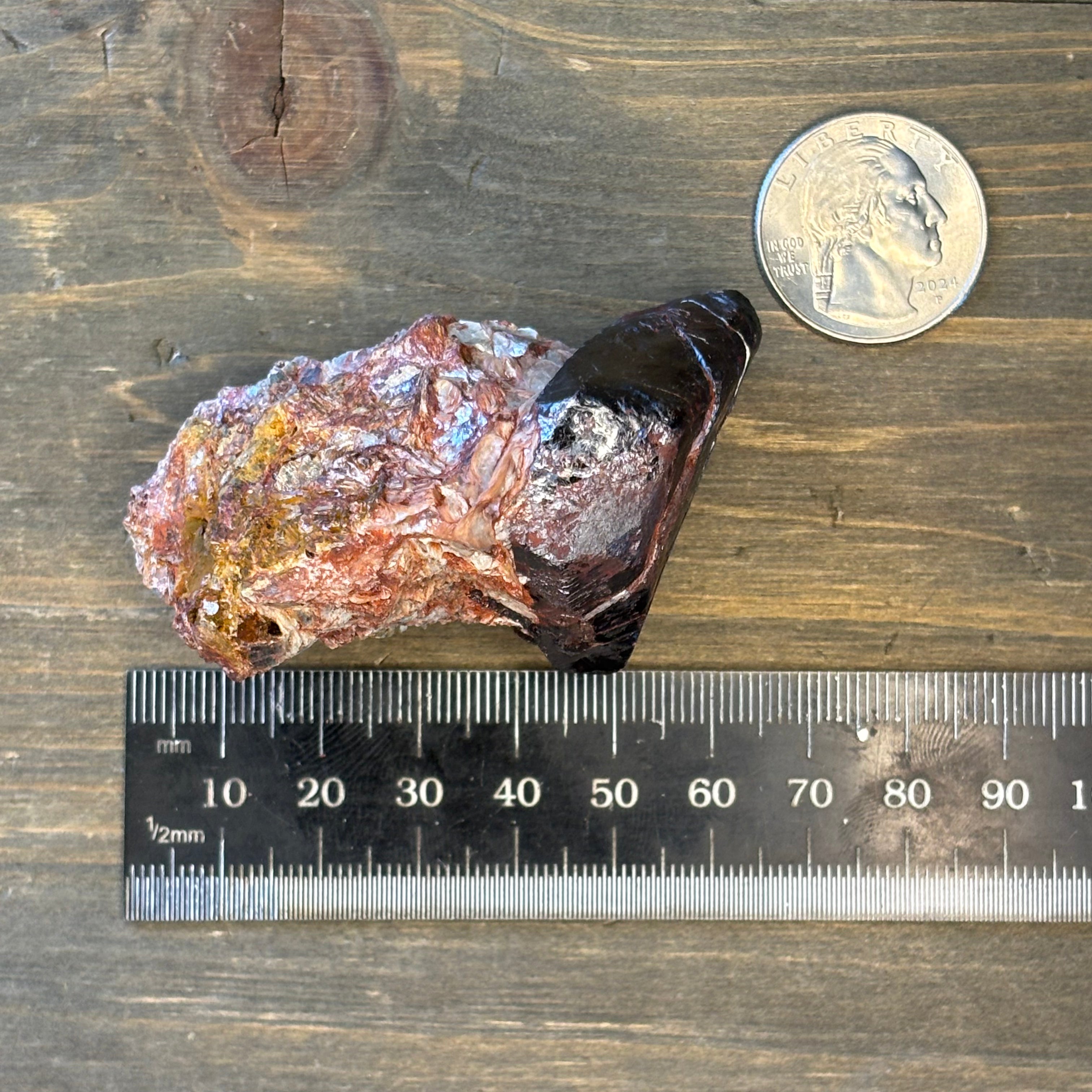 Red Rutile Crystal - 031