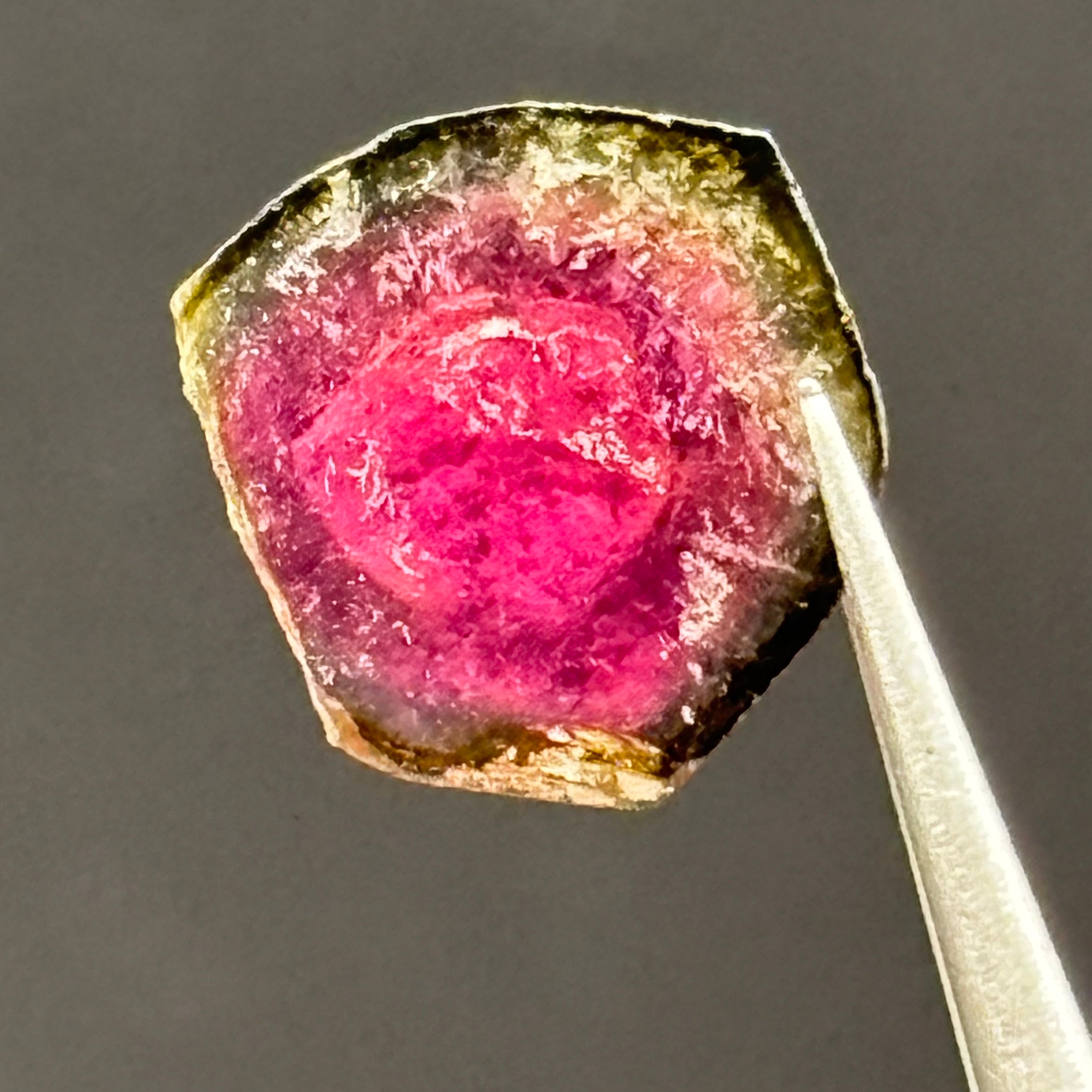Watermelon Tourmaline Cross-Section - 101