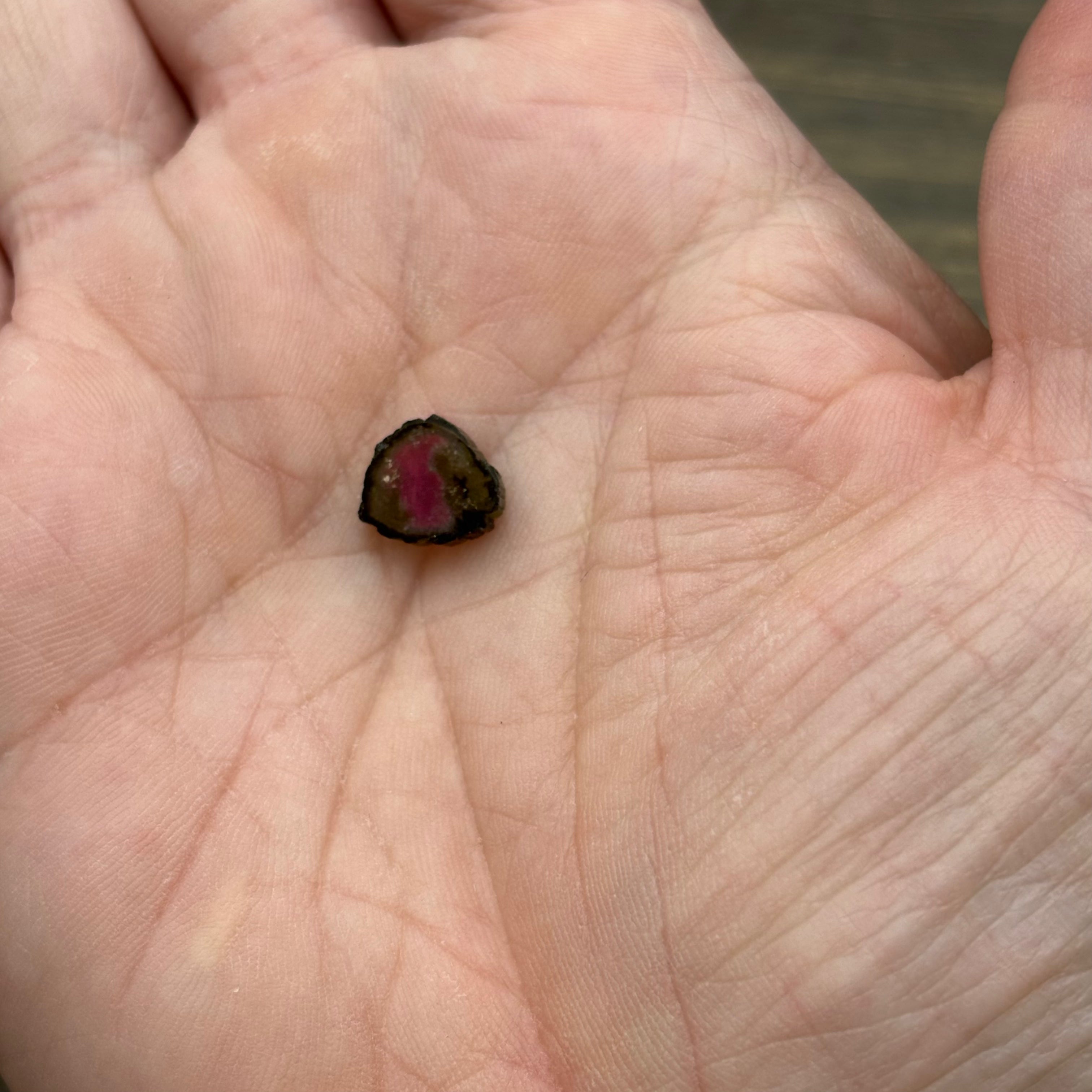 Watermelon Tourmaline Cross-Section - 107