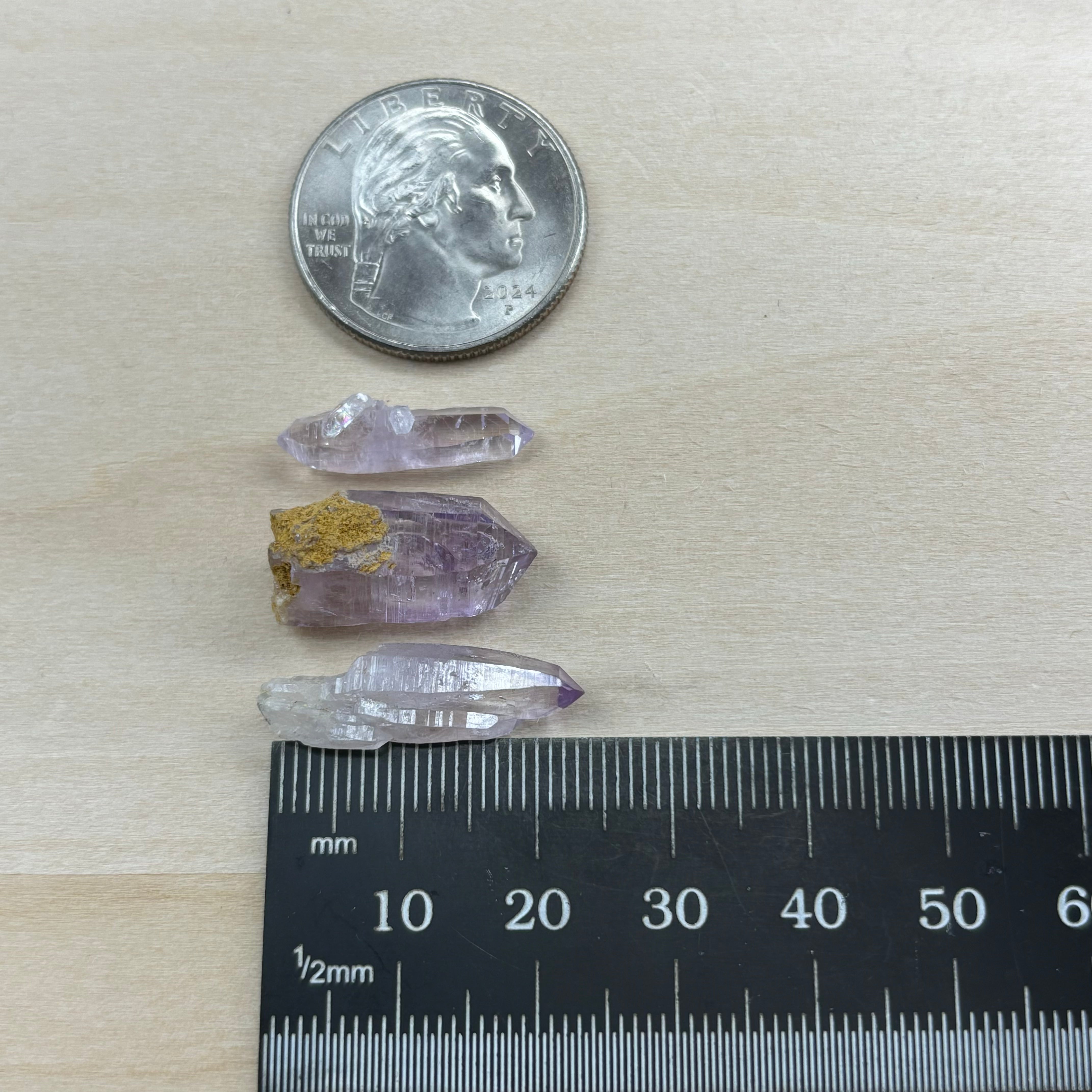 Vera Cruz Amethyst Points, Kit of 3