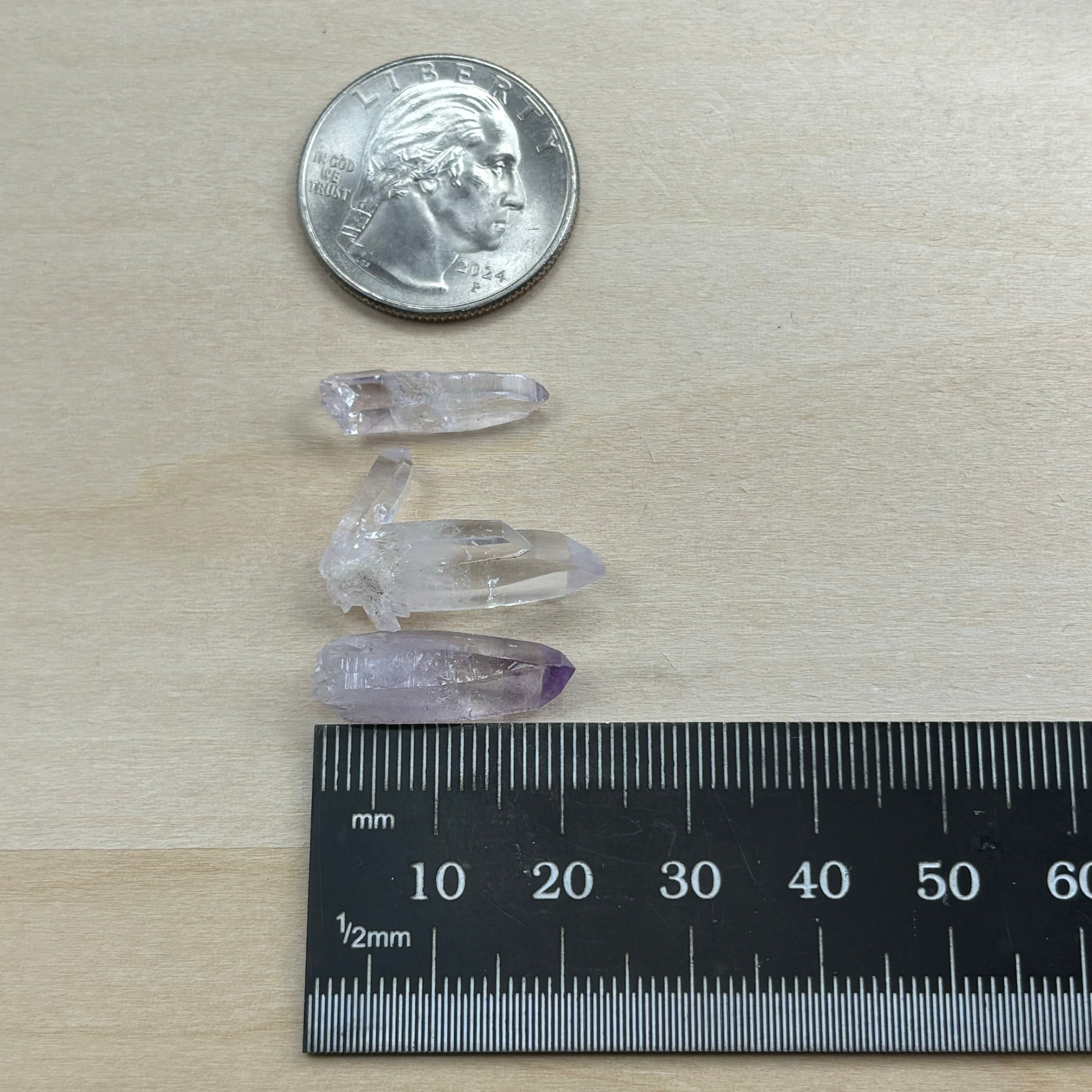 Vera Cruz Amethyst Points, Kit of 3