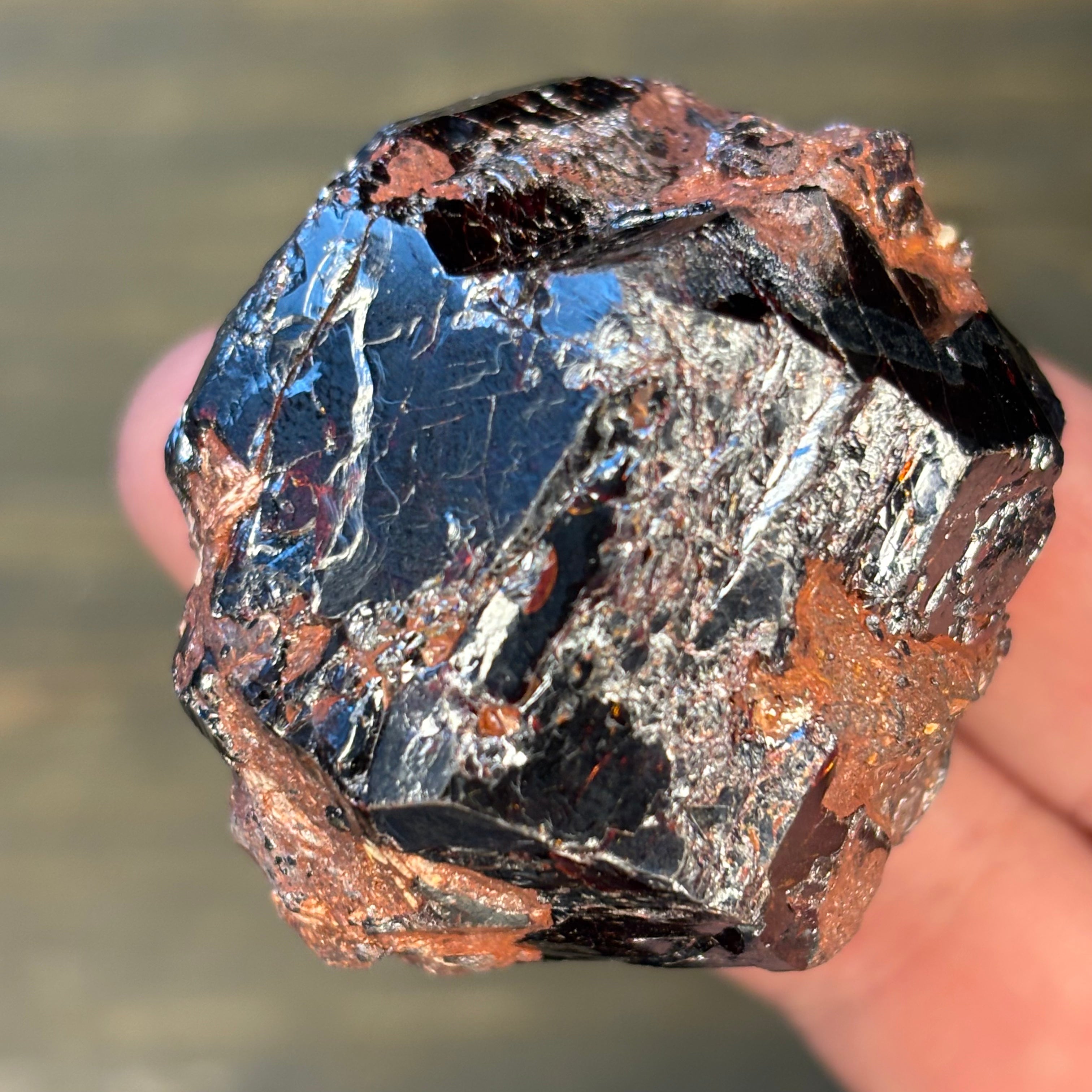 Red Rutile Crystal - 001