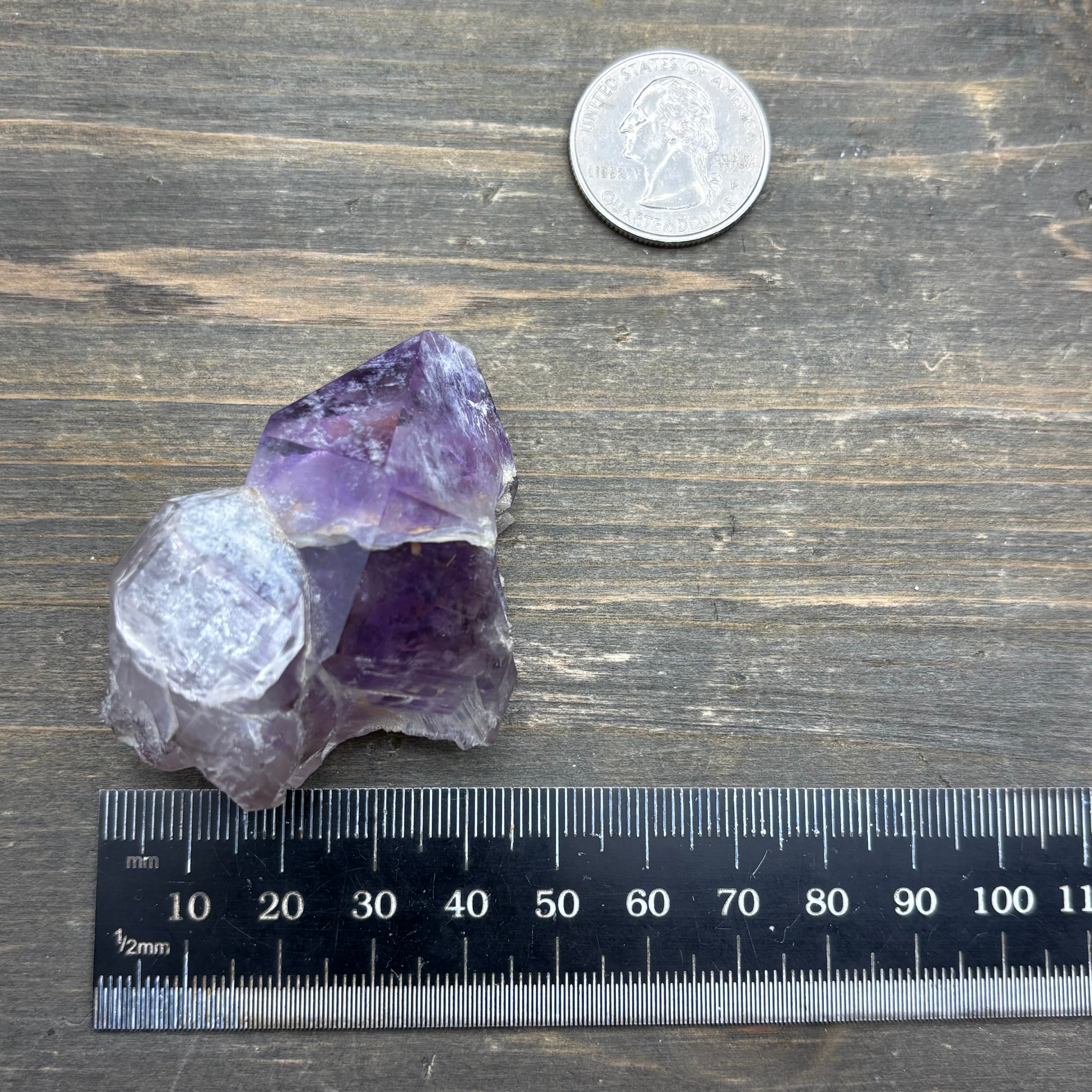 Jackson Crossroads Amethyst Crystal - 011