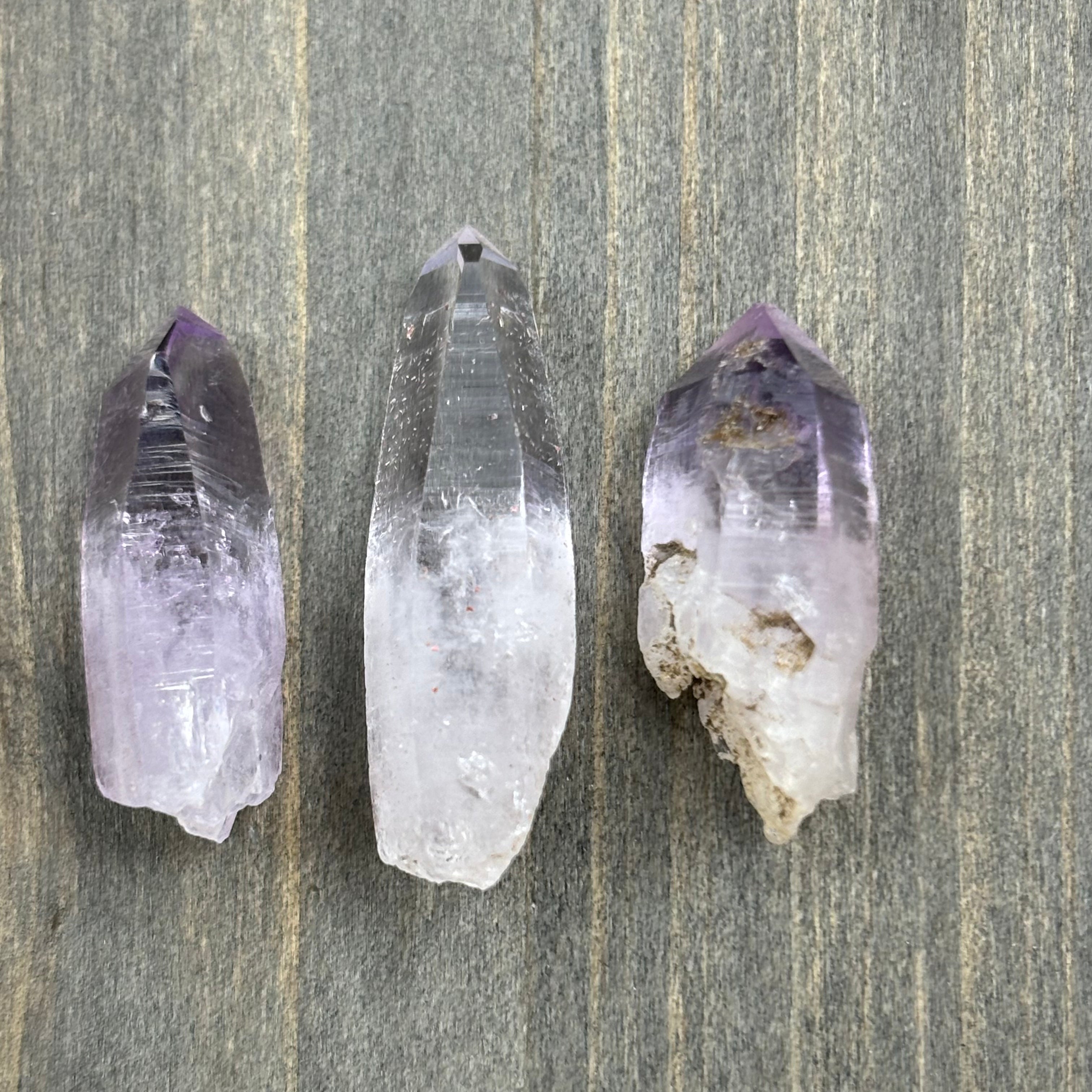 Vera Cruz Amethyst Points, Kit of 3