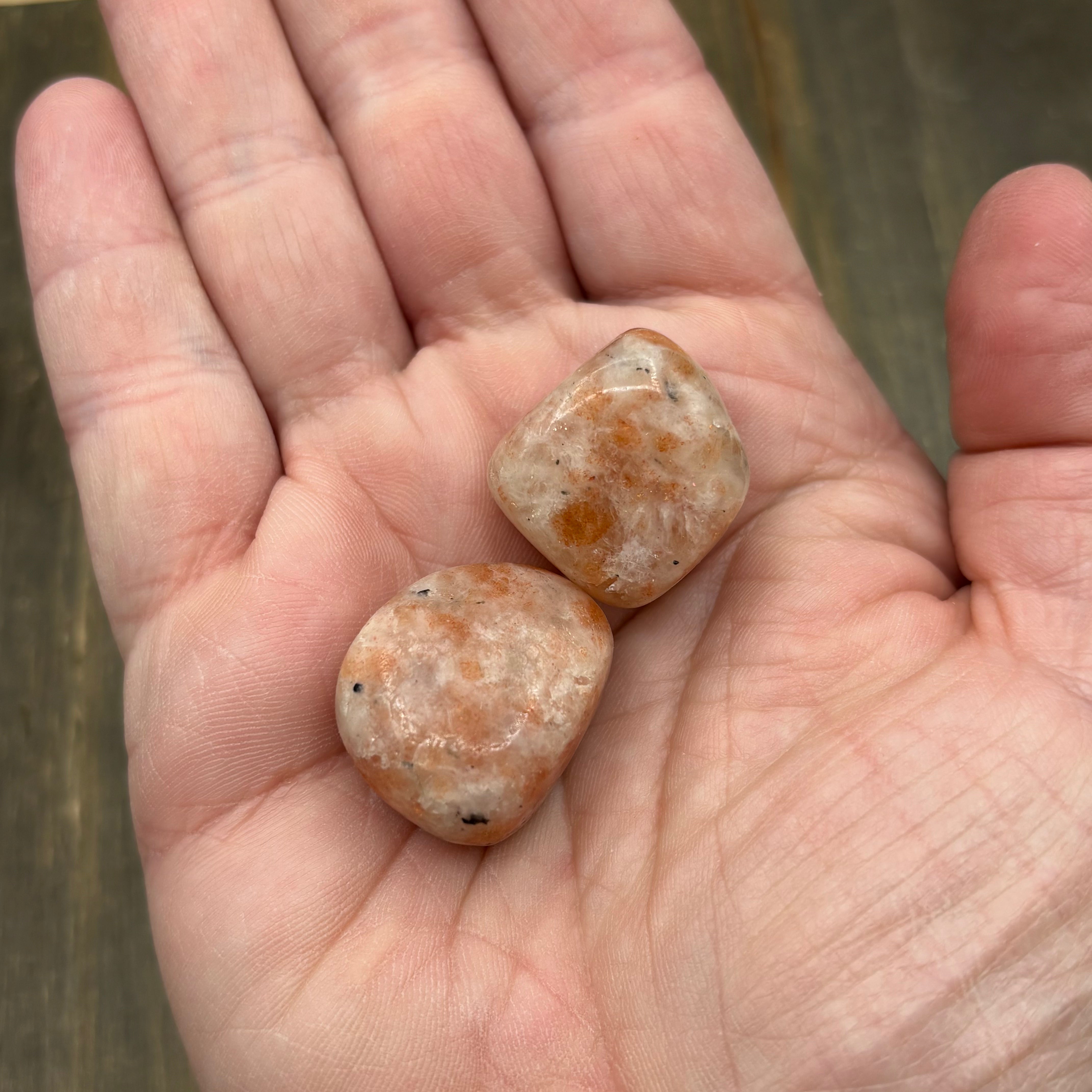 Power Spot Sunstone Pair
