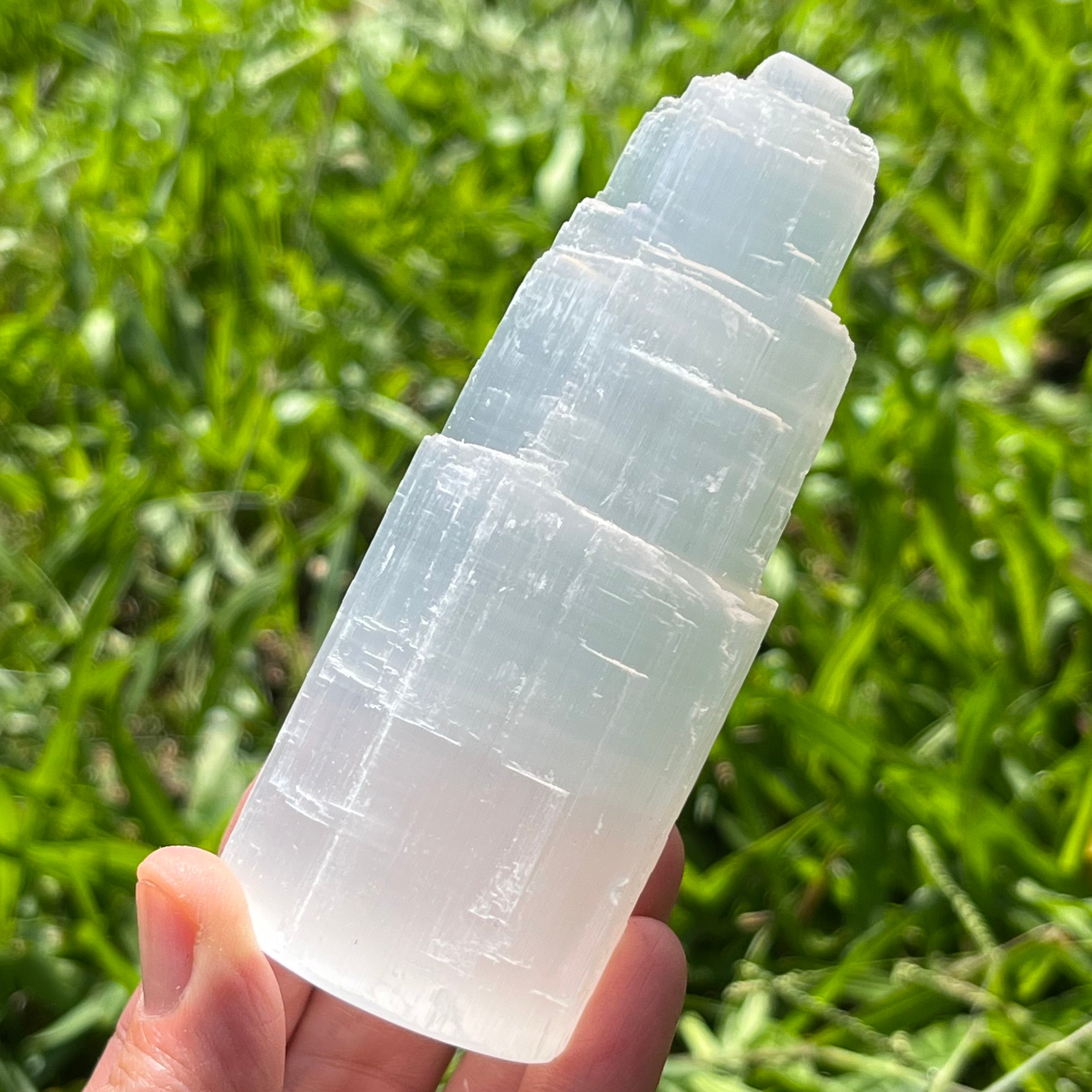 Selenite Mini Tower