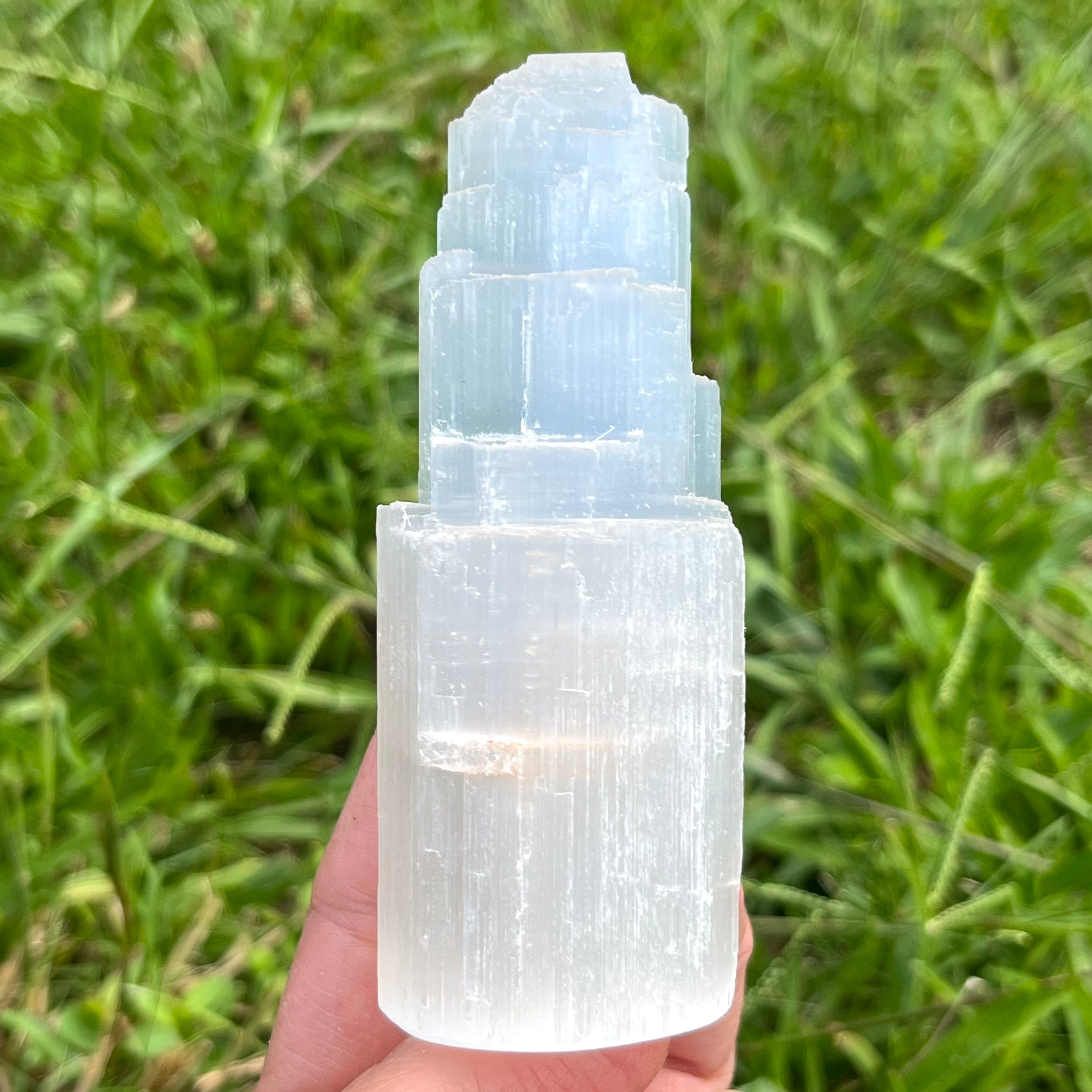 Selenite Mini Tower