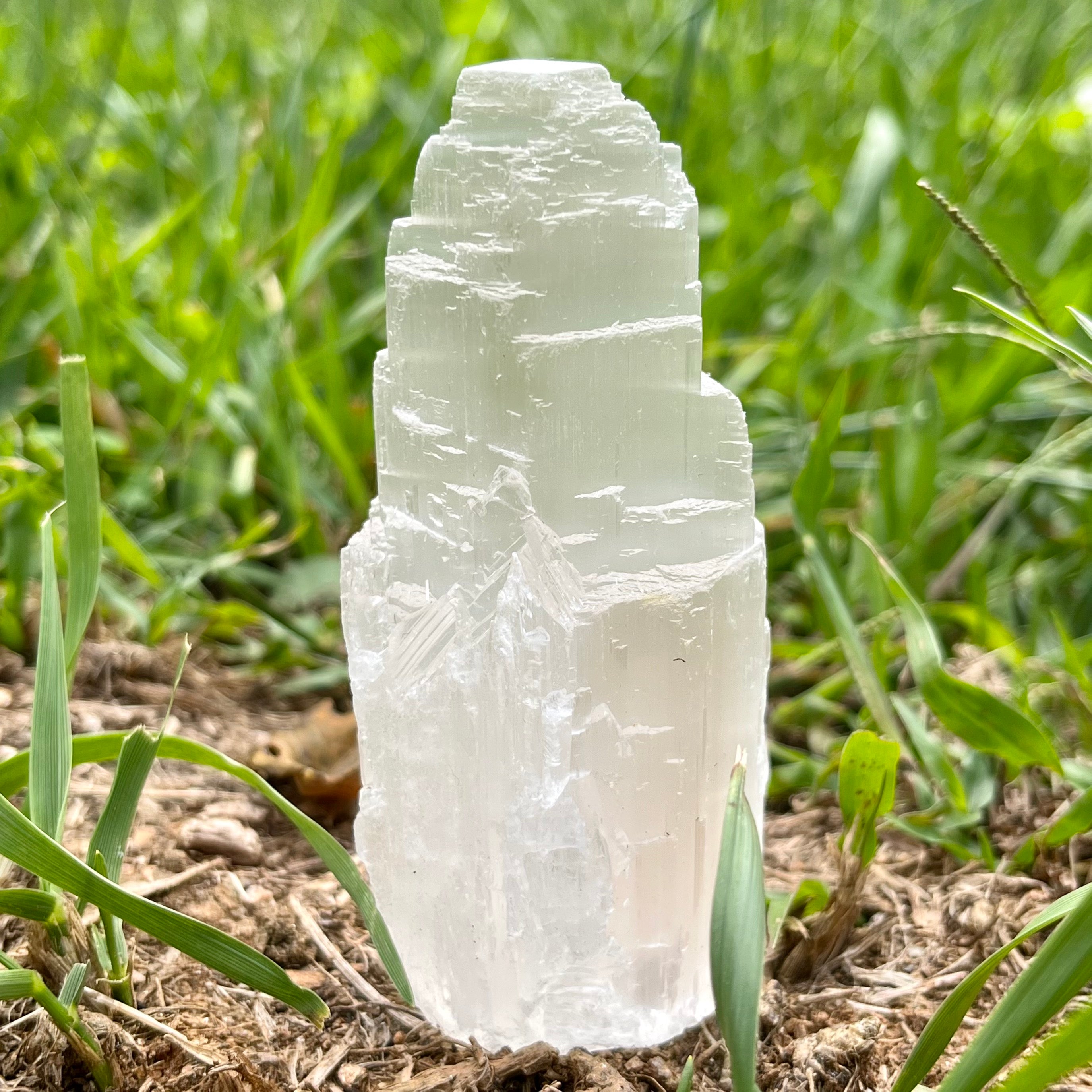 Selenite Mini Tower