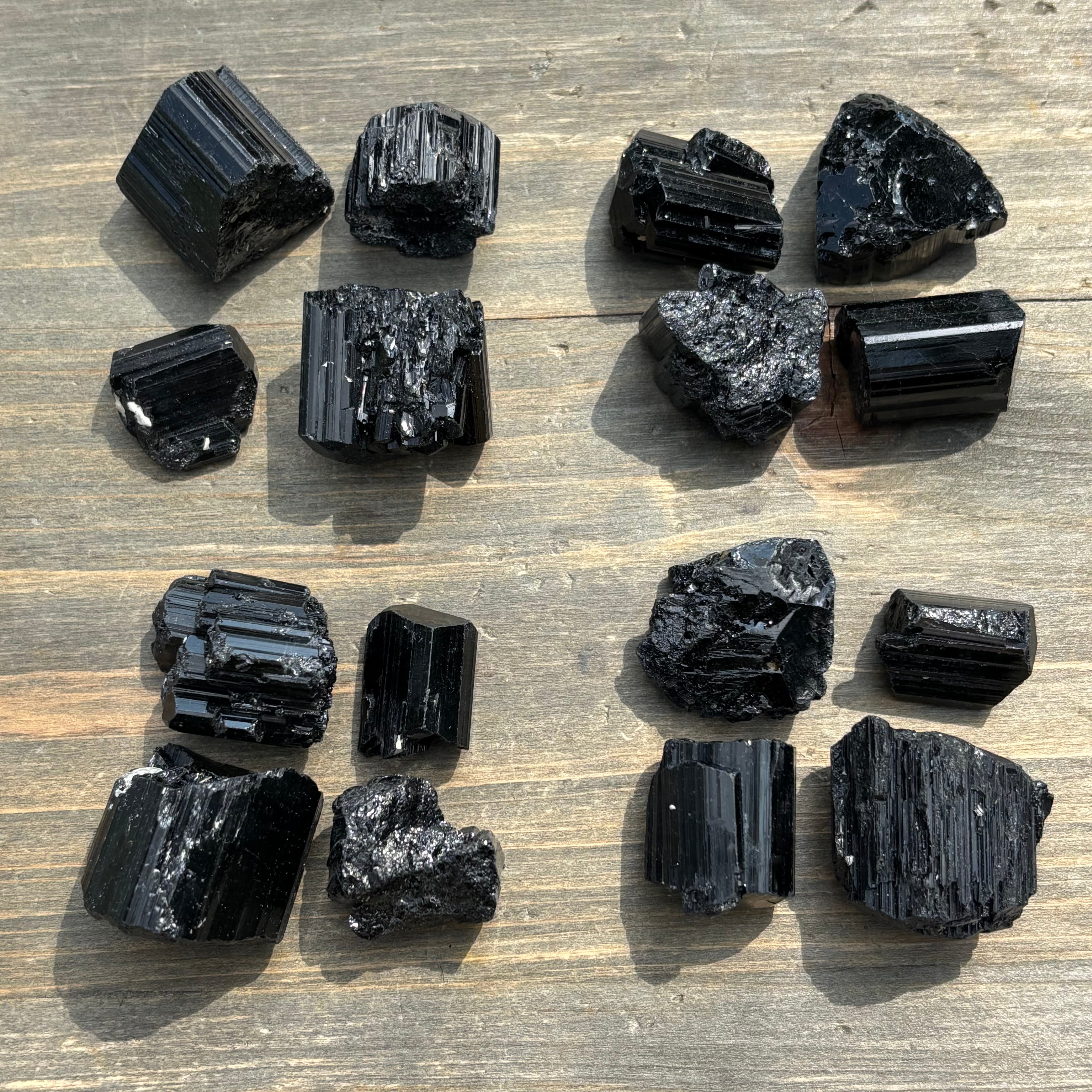 Black Tourmaline, Kit of 4