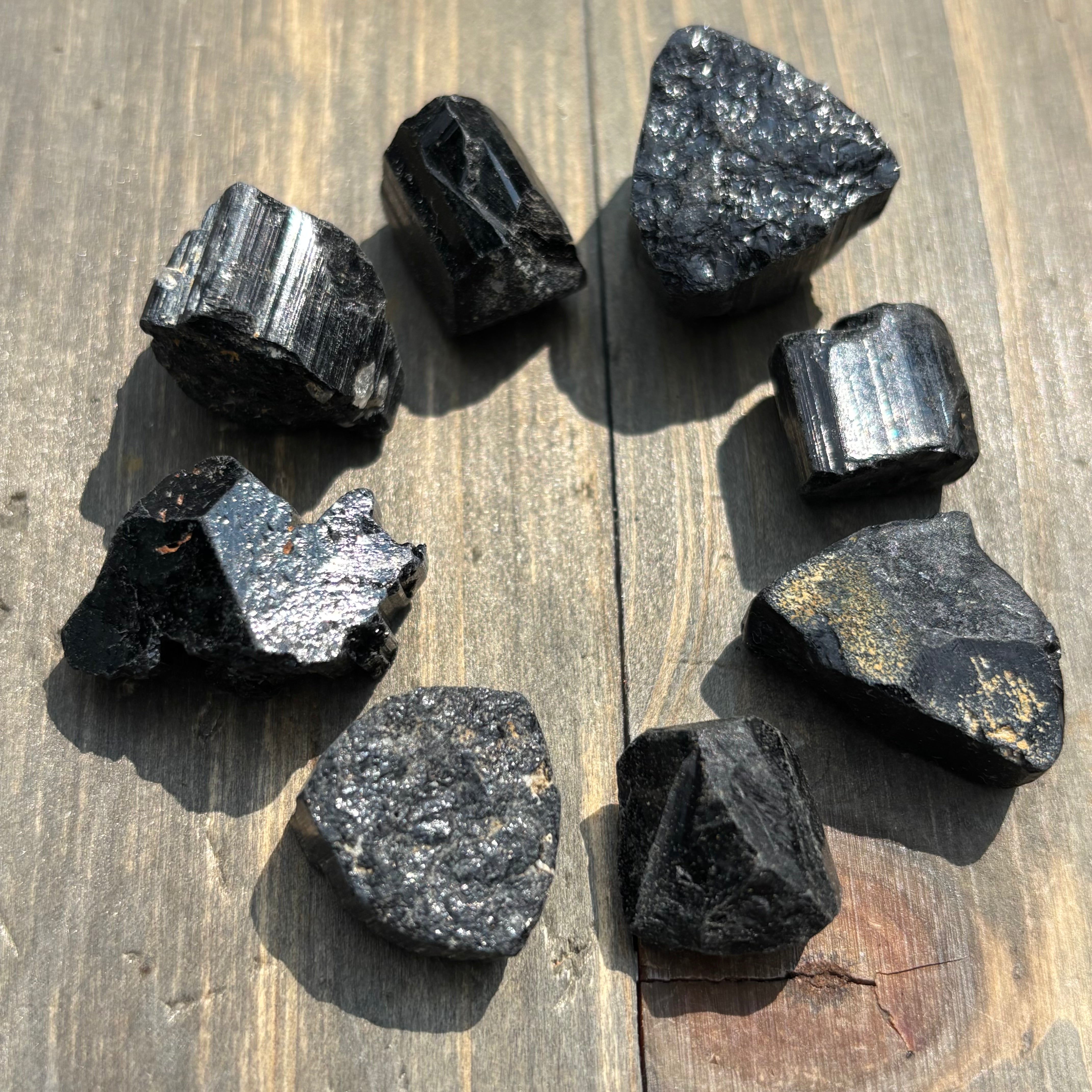 Black Tourmaline, Kit of 8