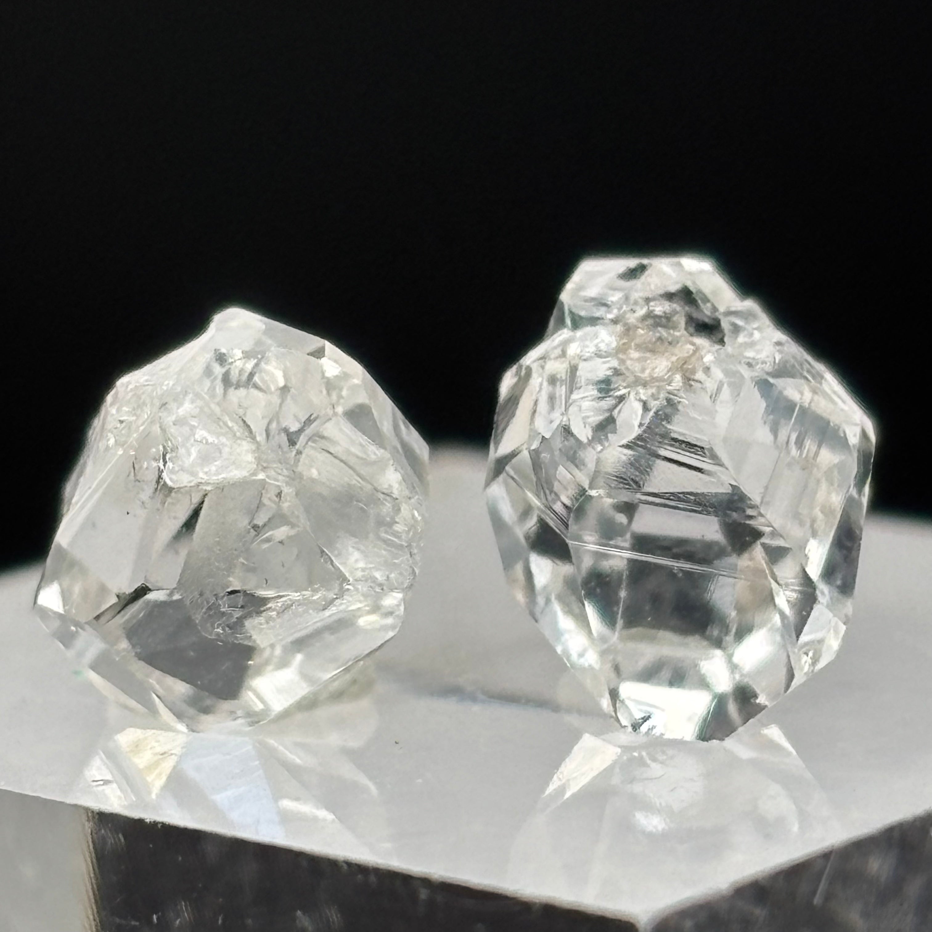 Herkimer Diamond Pair