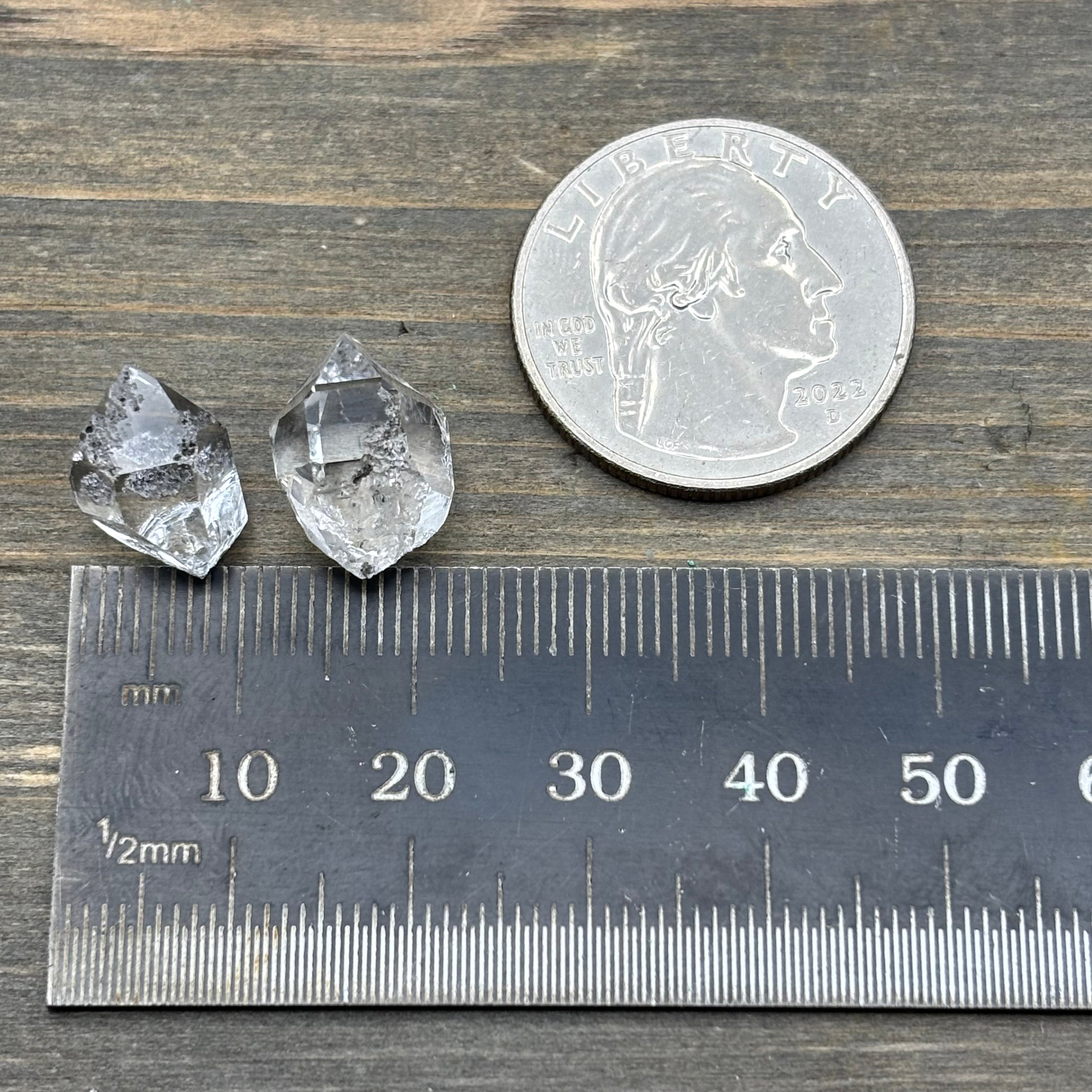 Herkimer Diamond Pair - 002