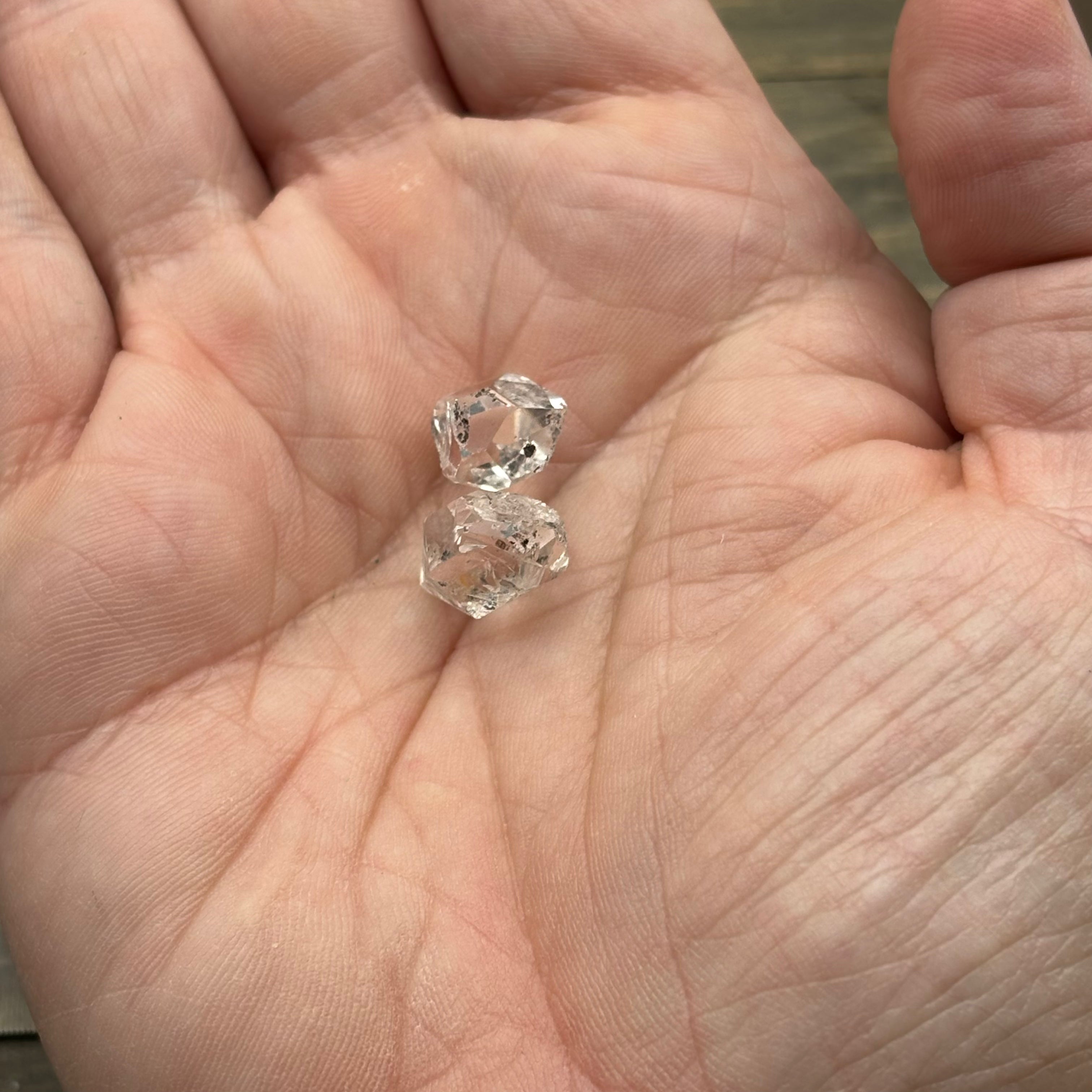 Herkimer Diamond Pair - 002