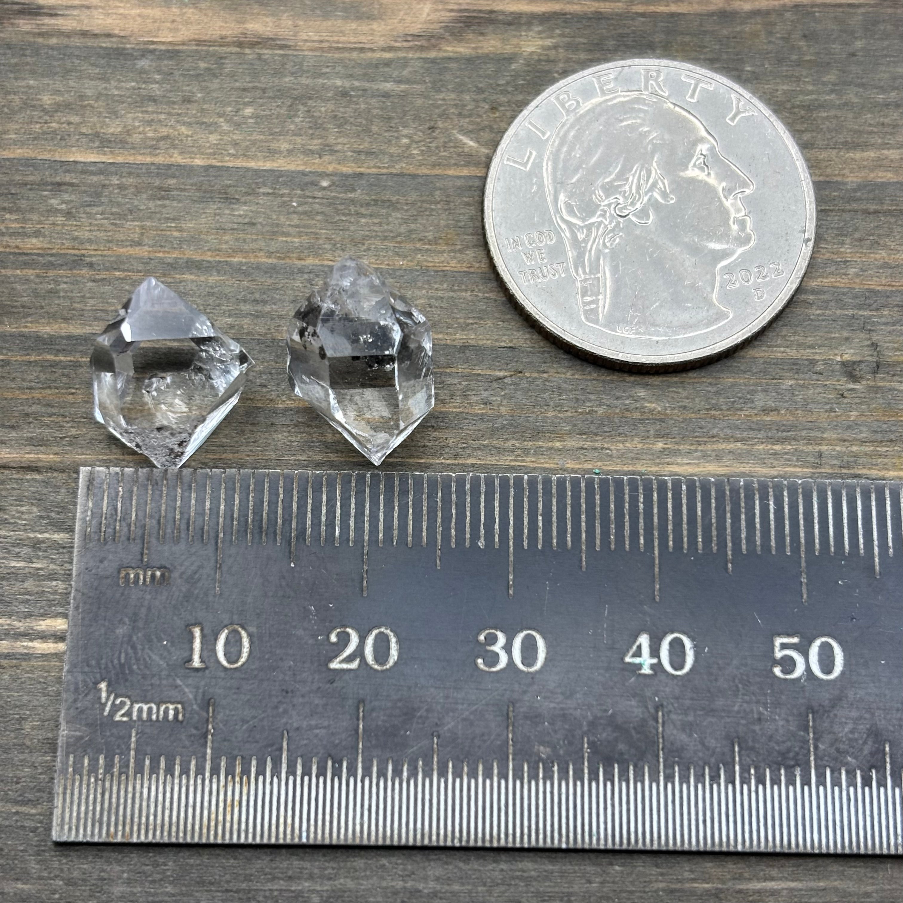 Herkimer Diamond Pair - 003
