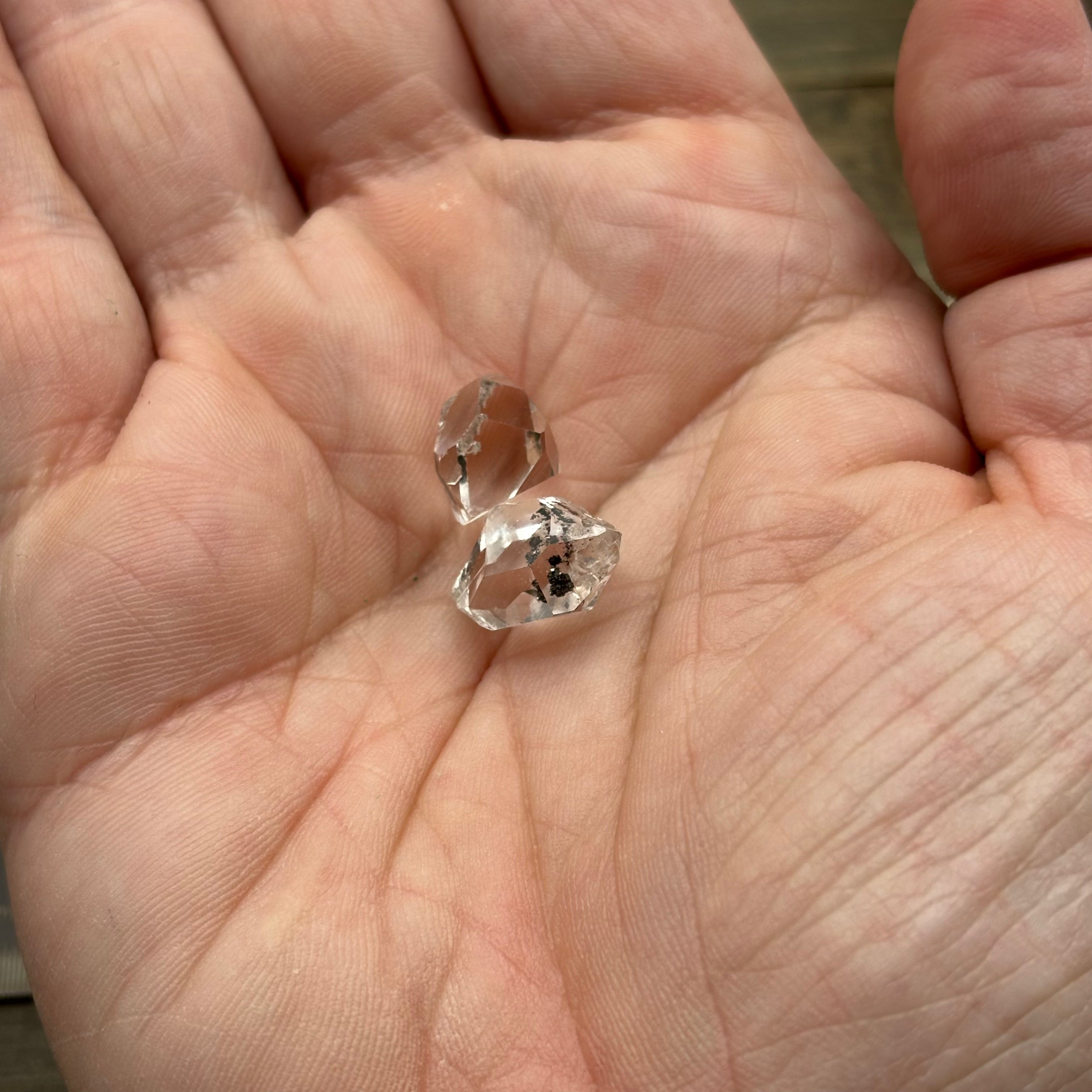 Herkimer Diamond Pair - 003