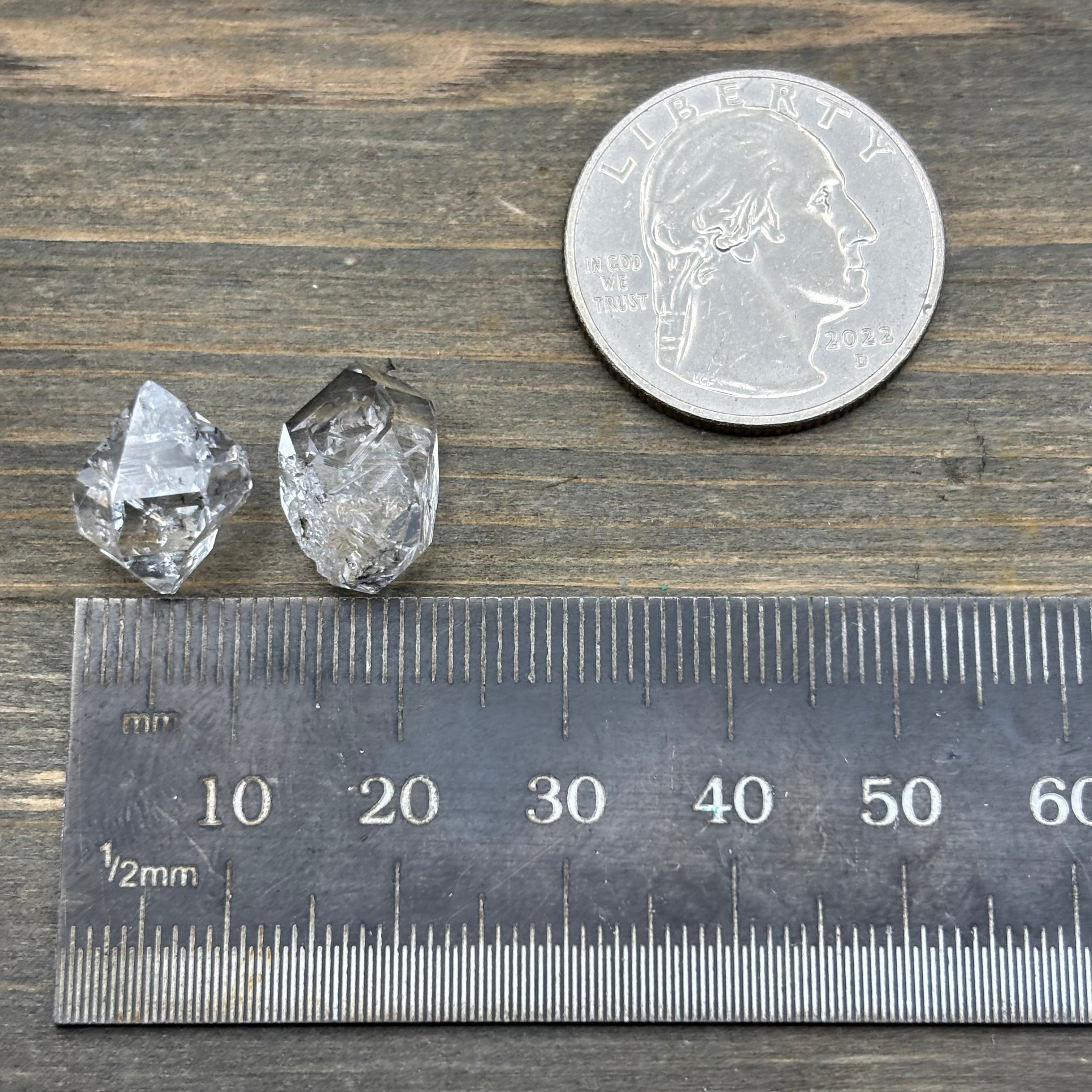 Herkimer Diamond Pair - 004