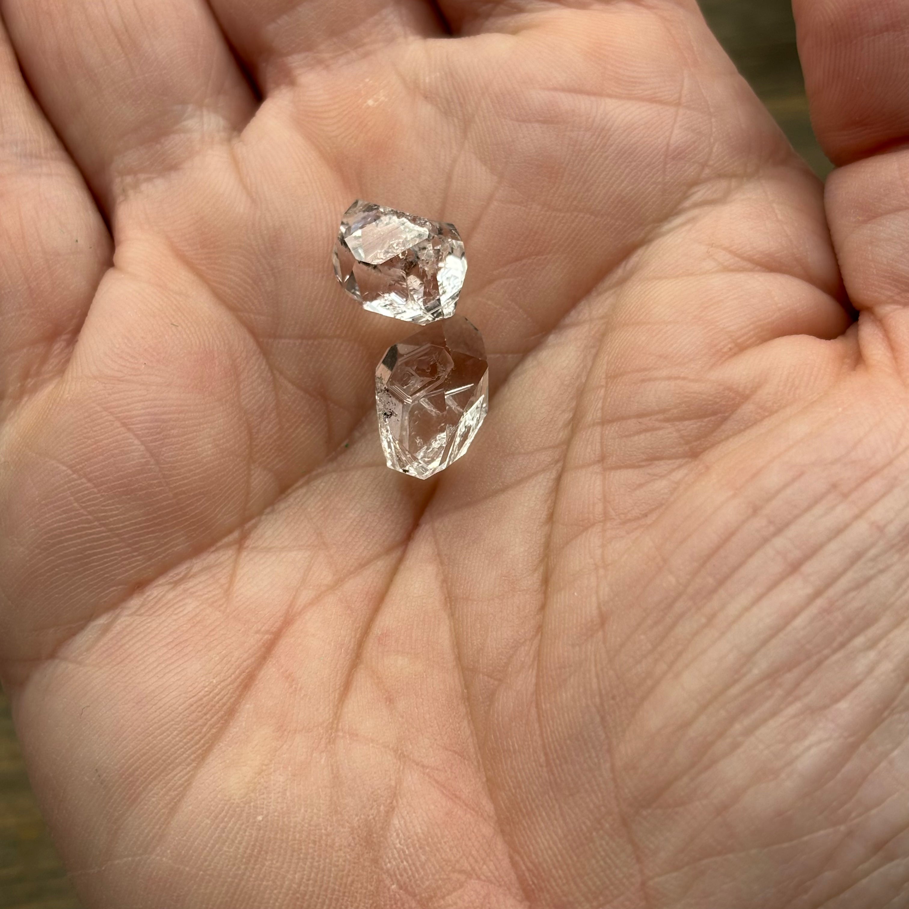 Herkimer Diamond Pair - 004