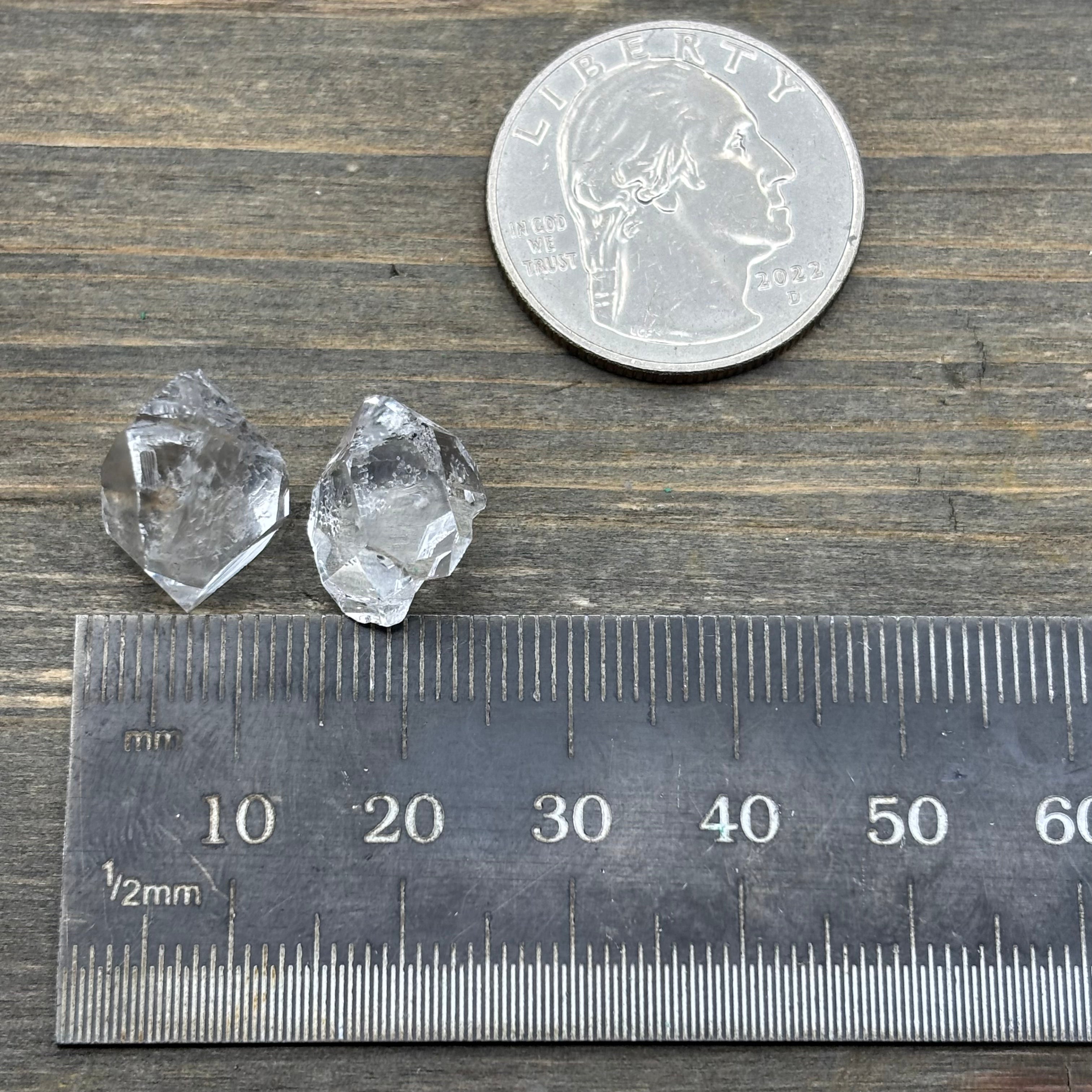 Herkimer Diamond Pair - 005