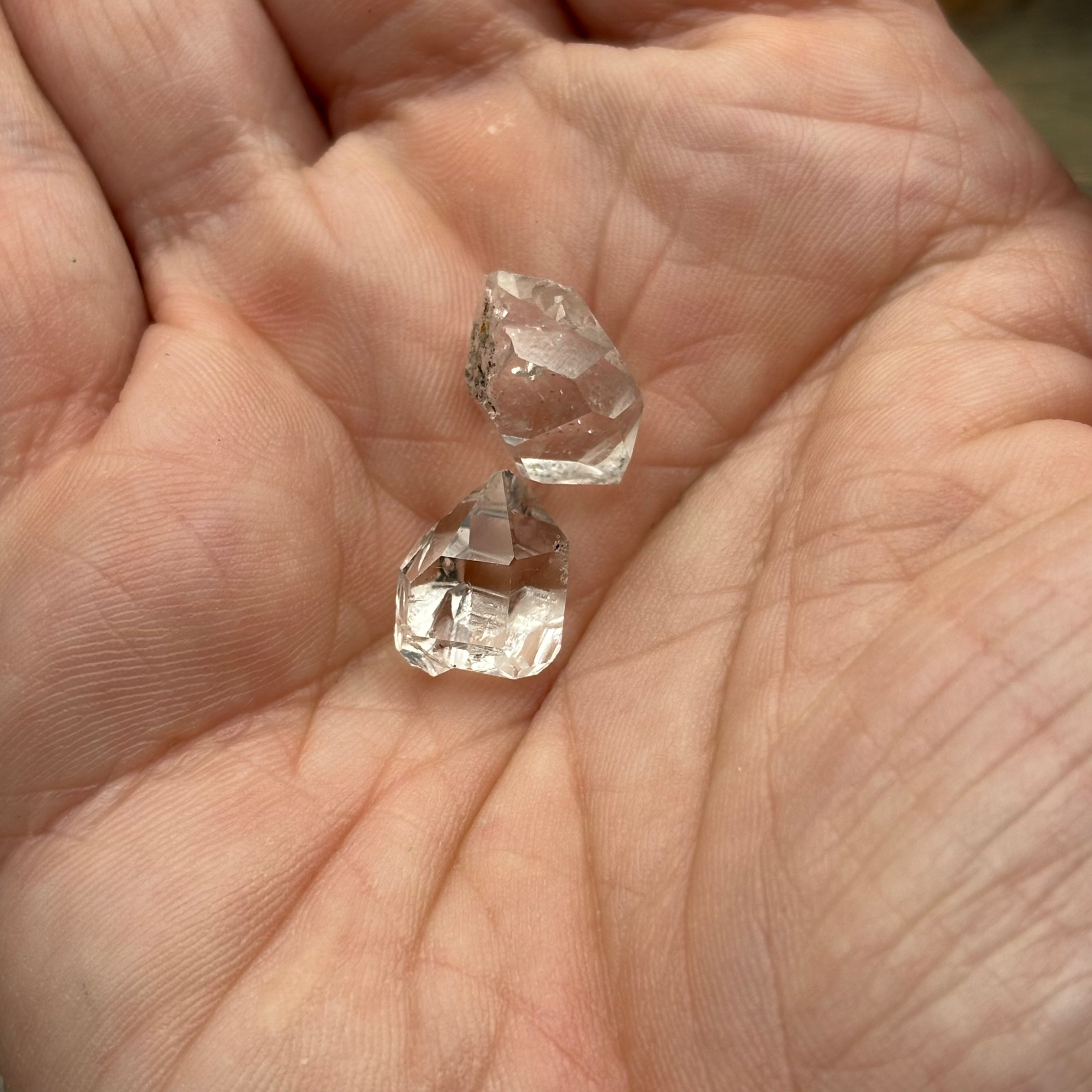 Herkimer Diamond Pair - 005
