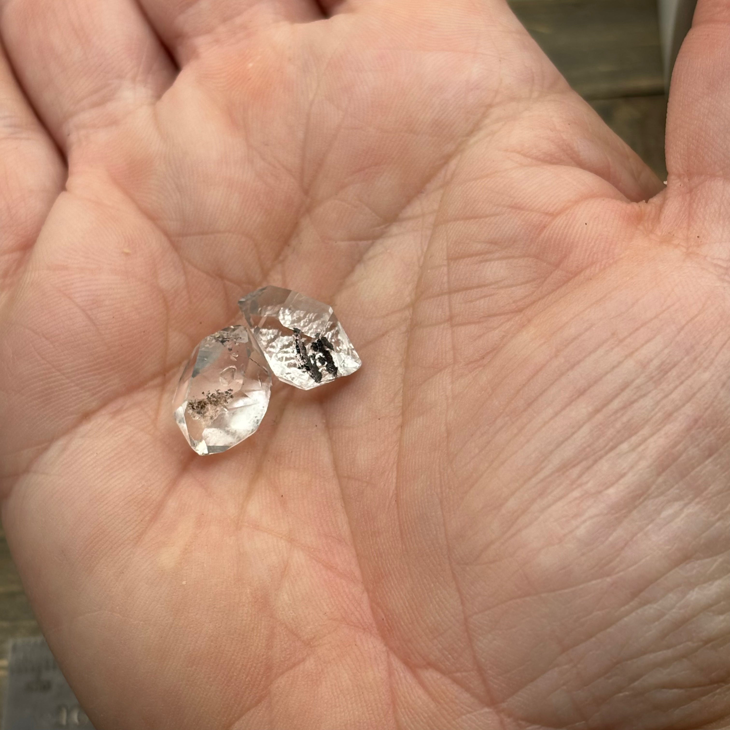 Herkimer Diamond Pair - 007