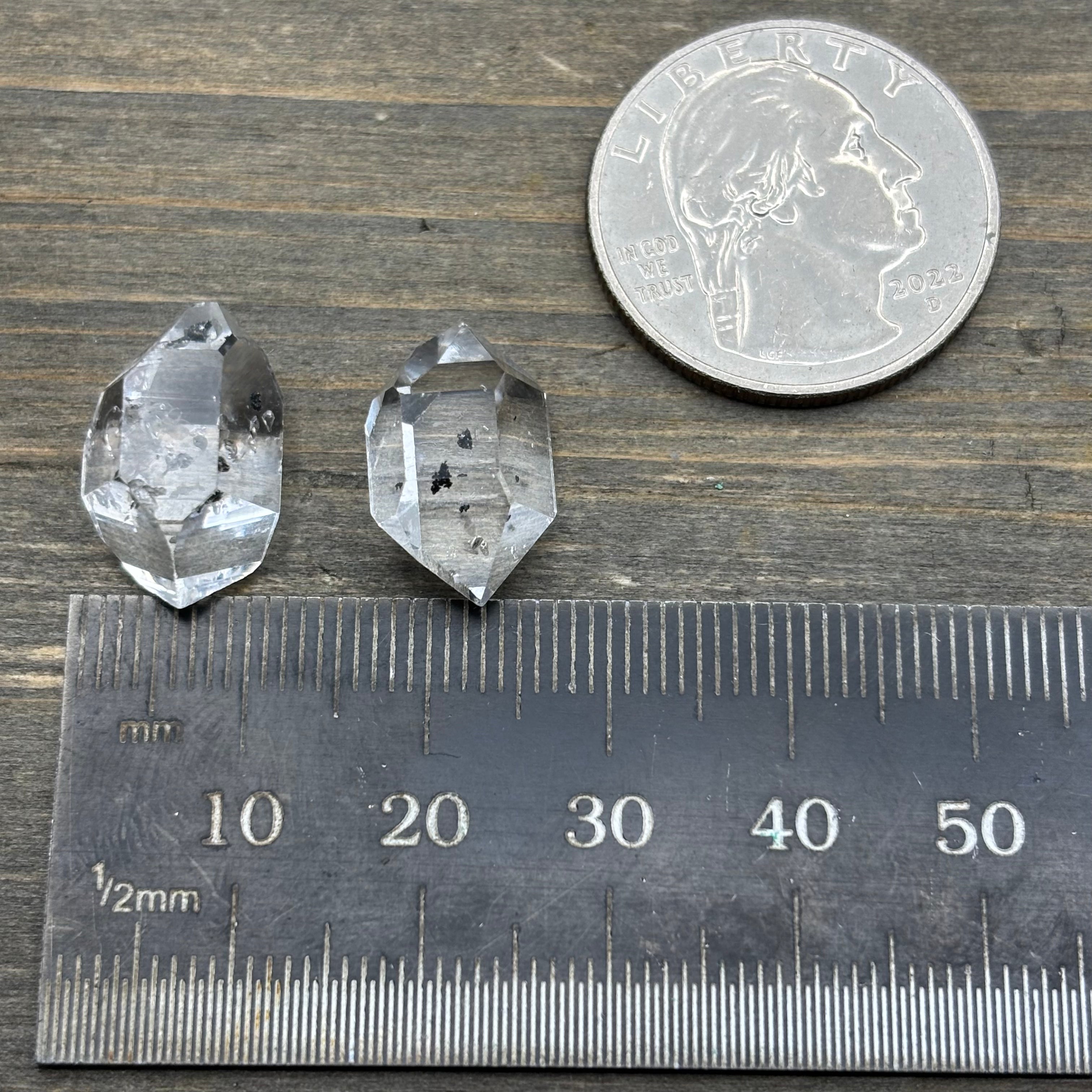 Herkimer Diamond Pair - 008