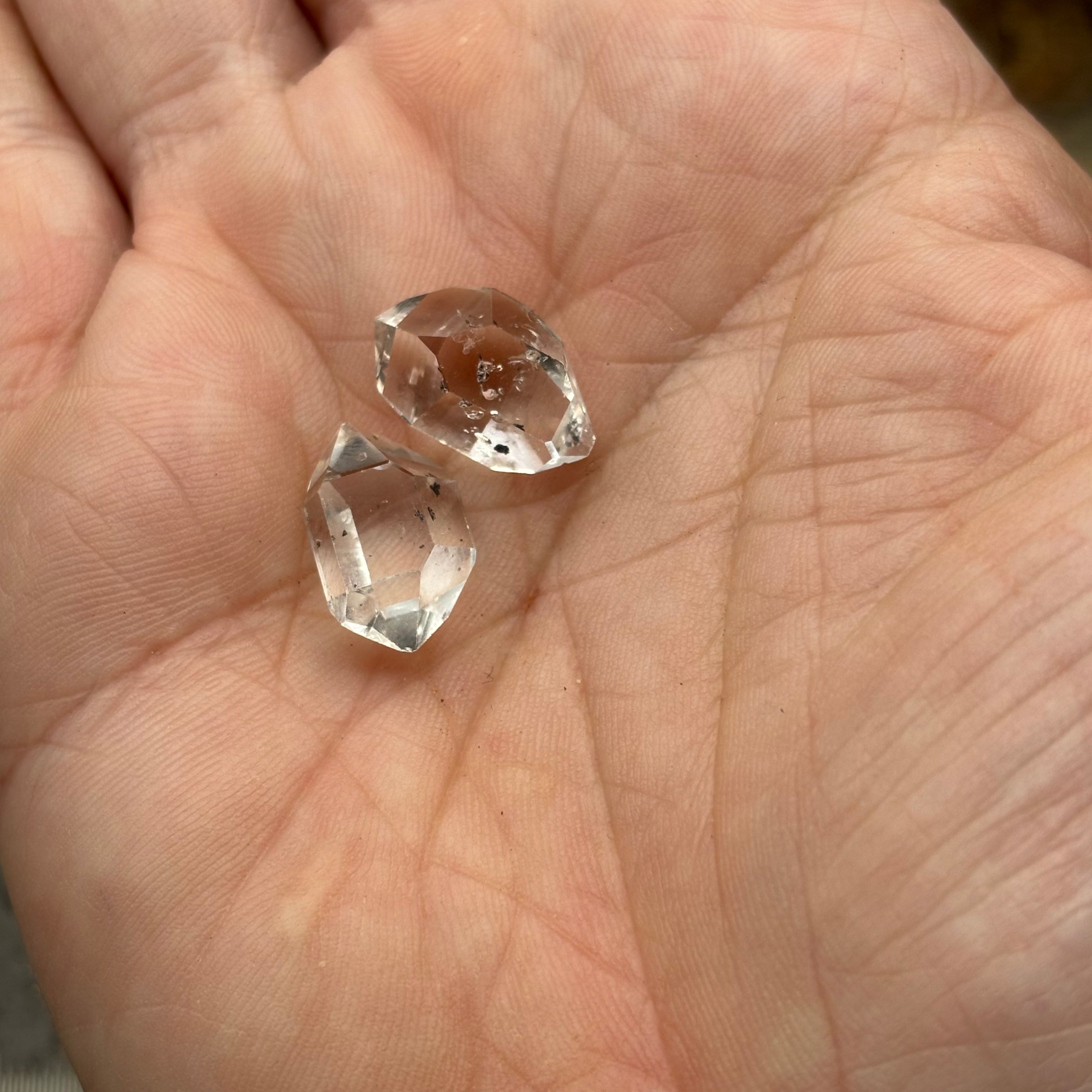 Herkimer Diamond Pair - 008