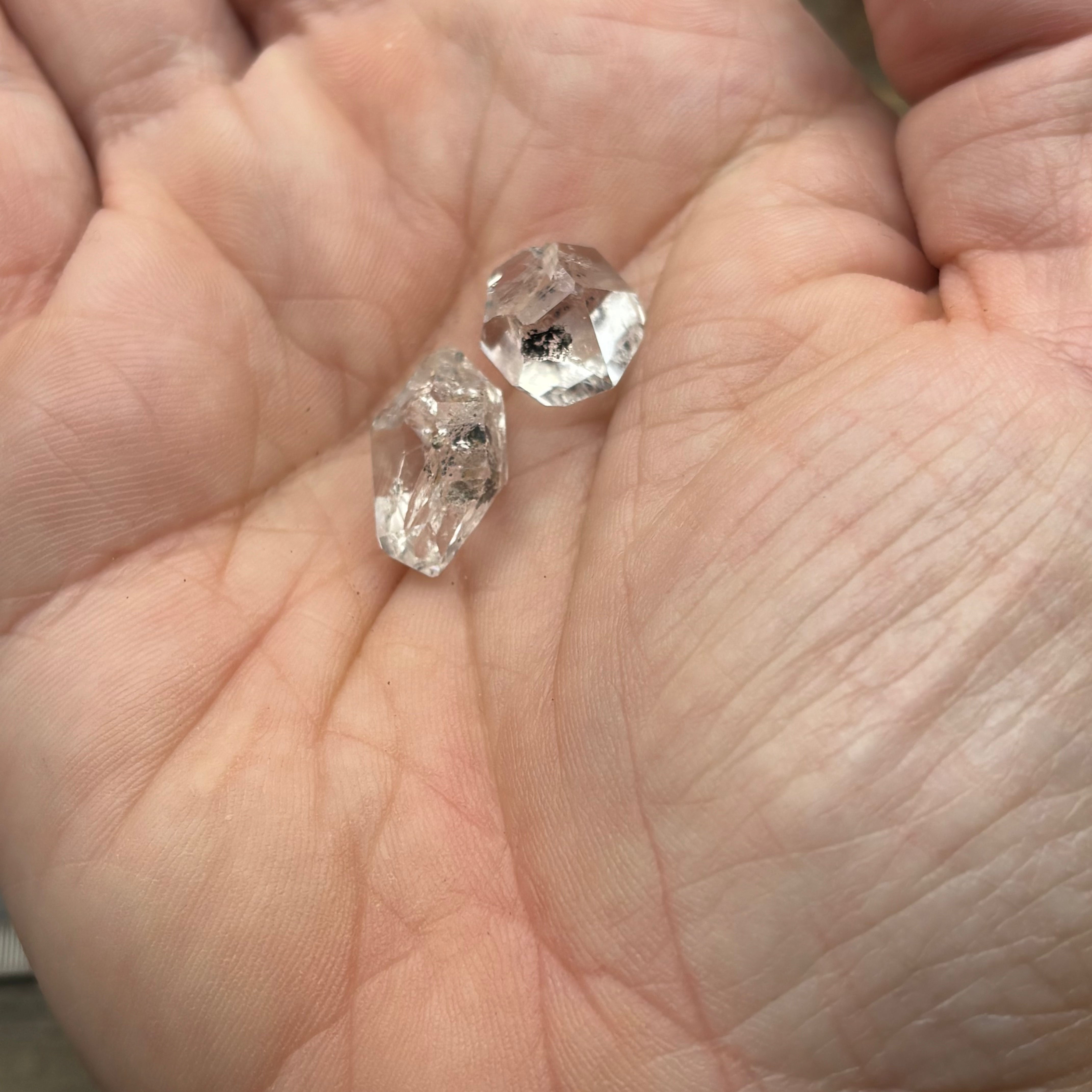 Herkimer Diamond Pair - 009