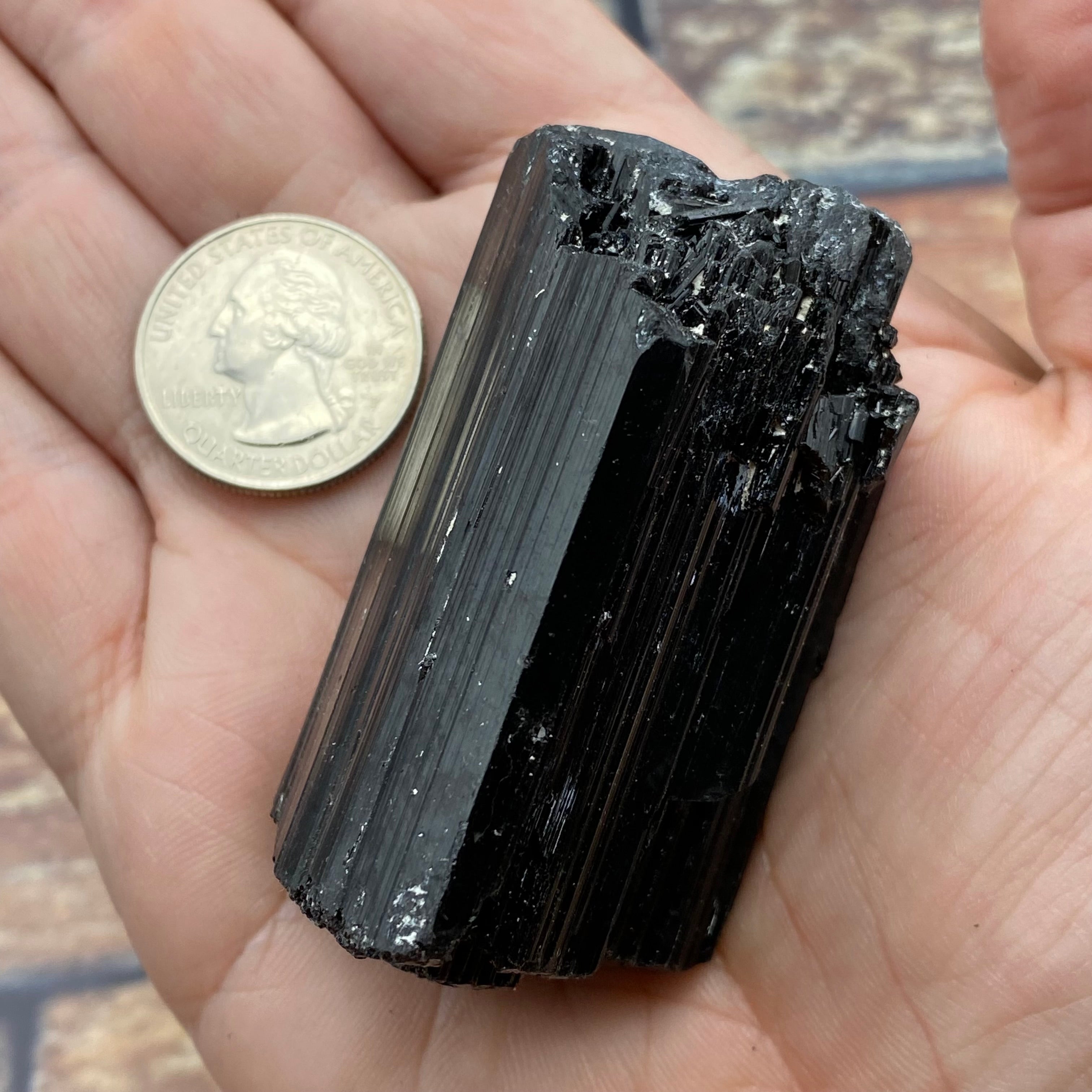 Madagascar Black Tourmaline - 021