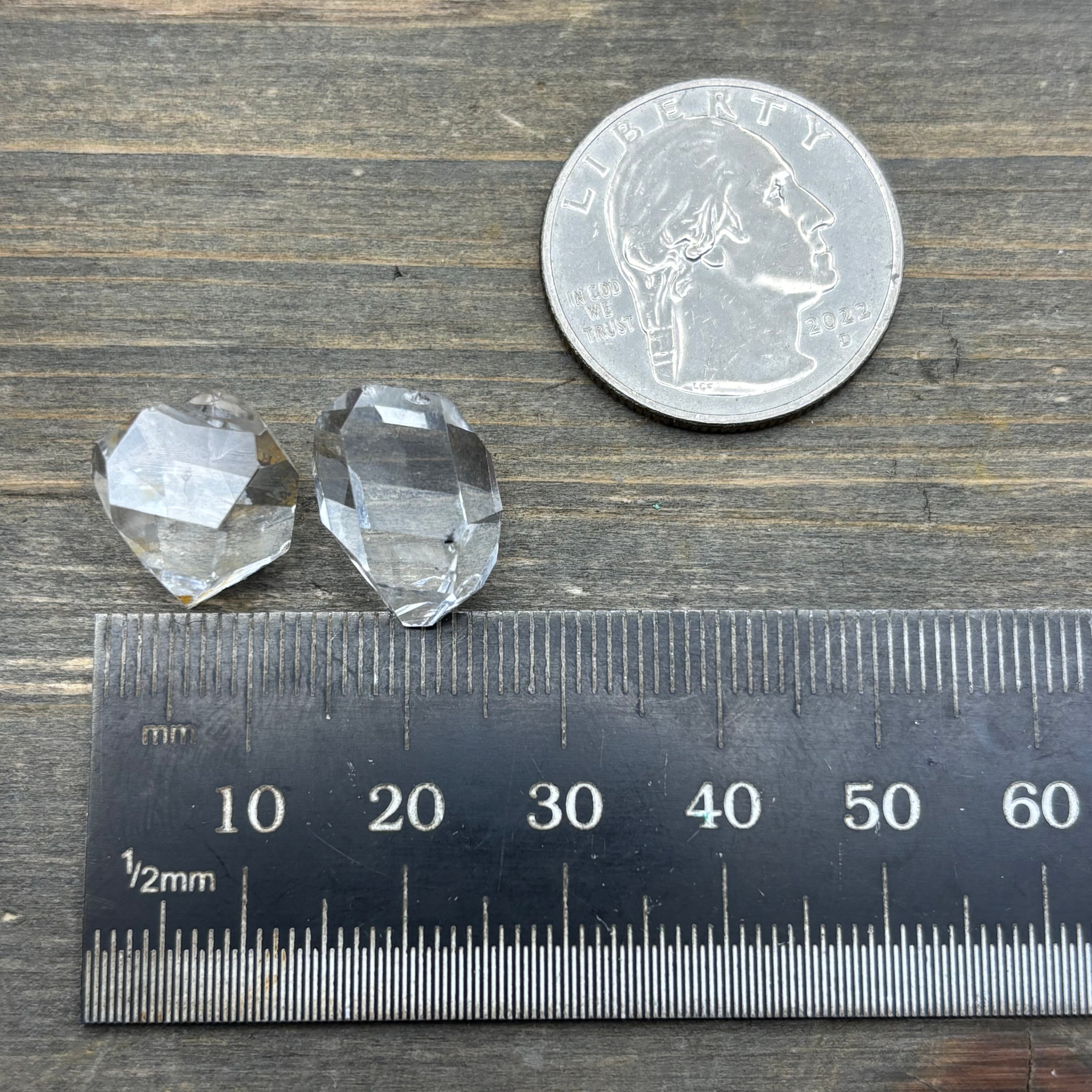 Herkimer Diamond Pair - 010