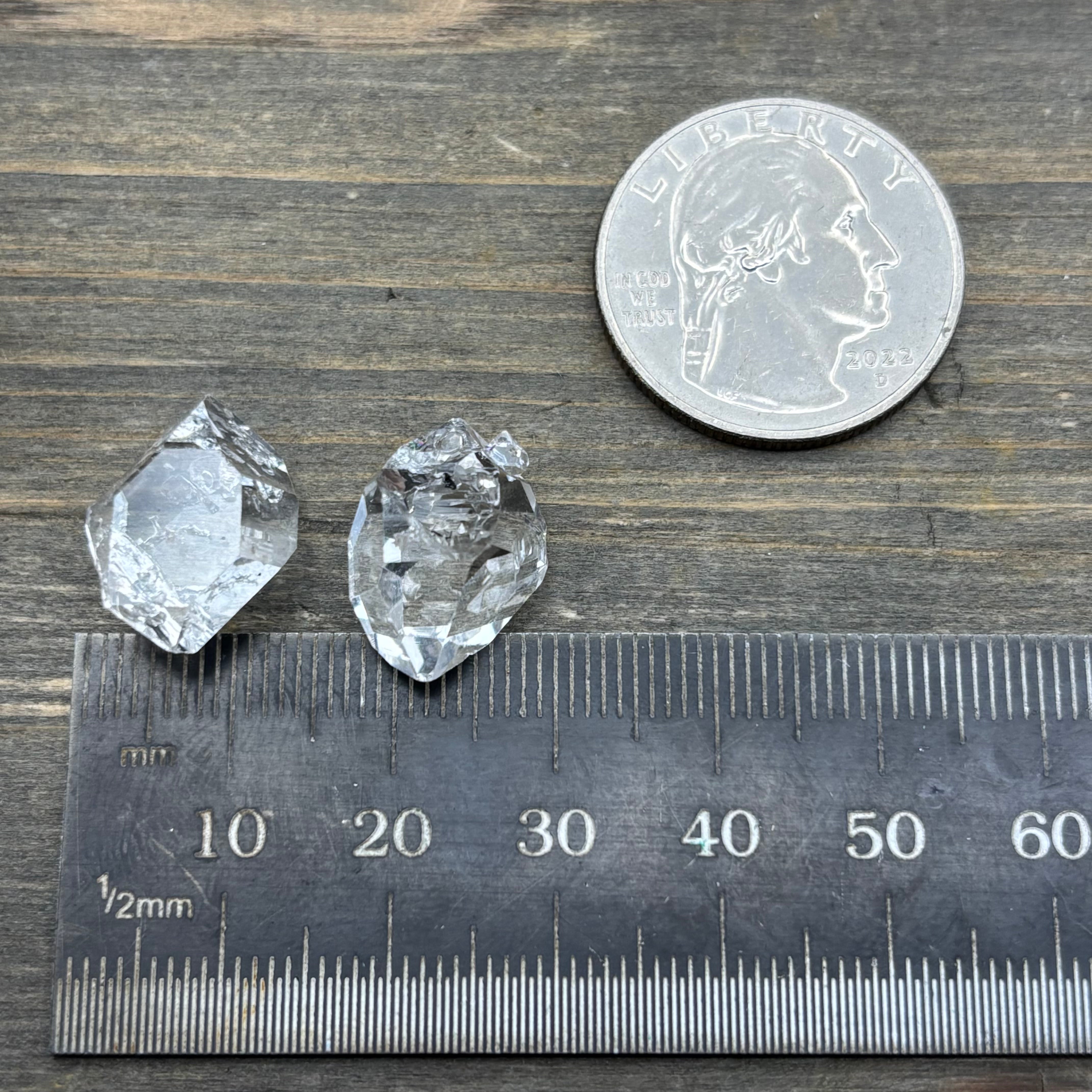 Herkimer Diamond Pair - 011