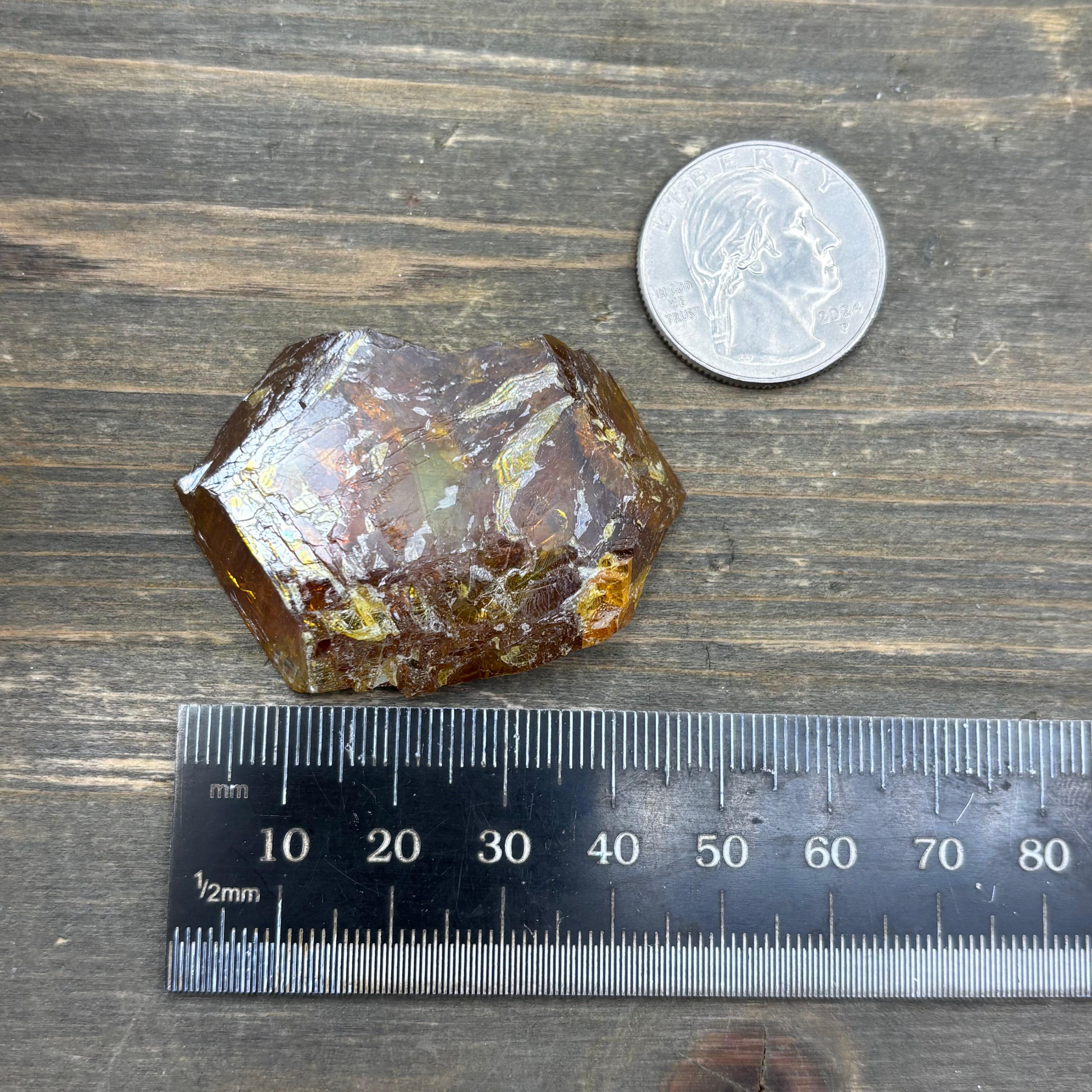 Sphalerite Gem Crystal - 012