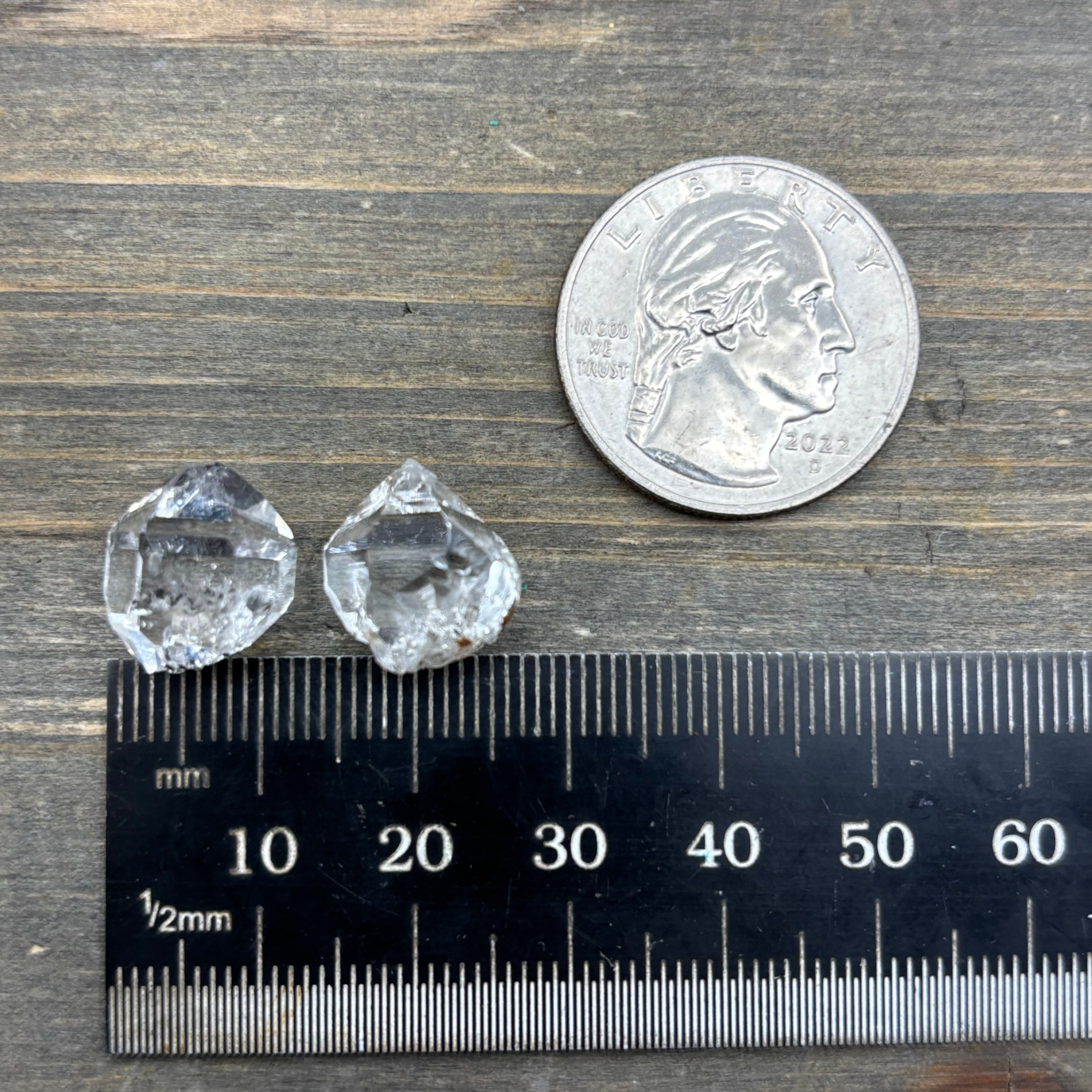 Herkimer Diamond Pair - 006