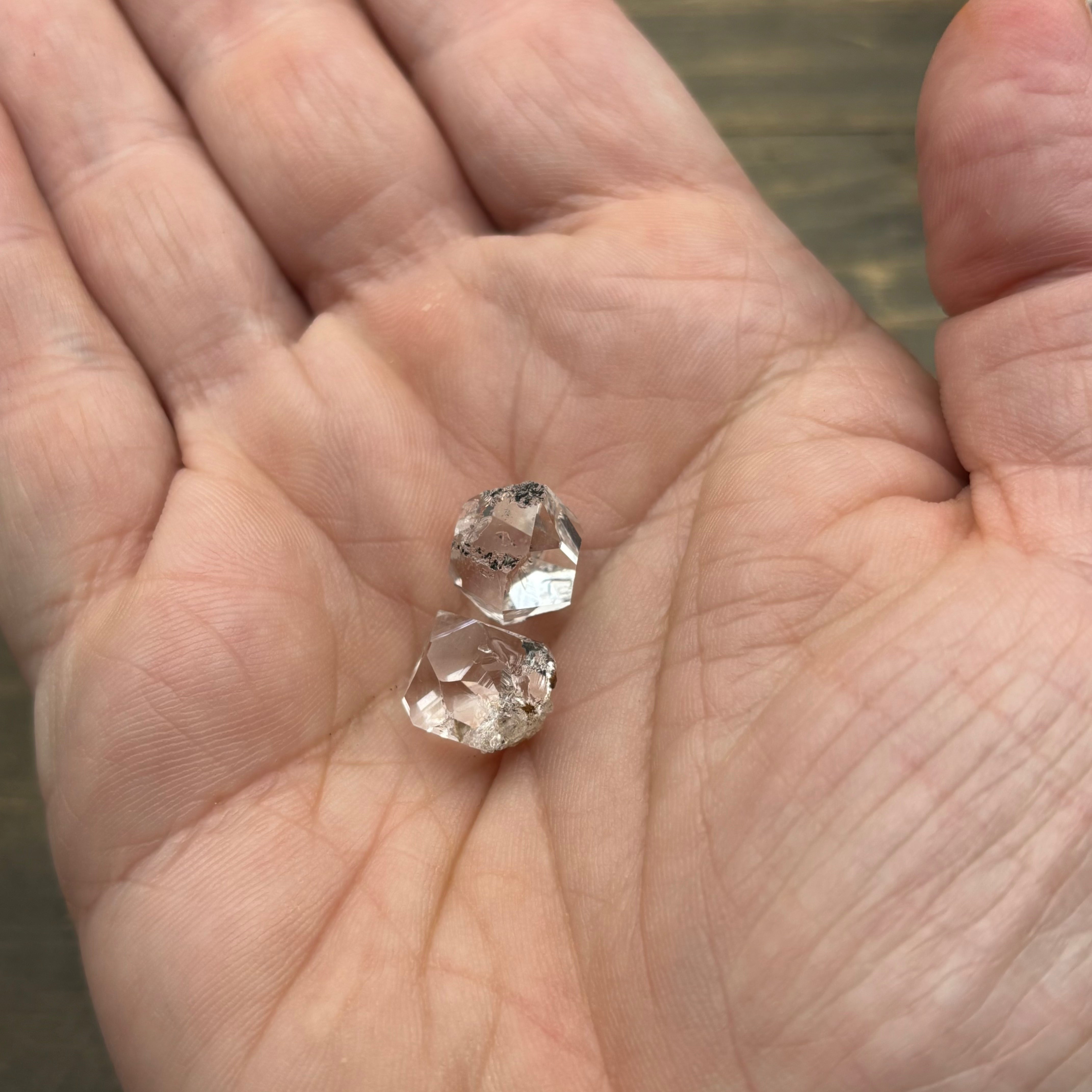 Herkimer Diamond Pair - 006