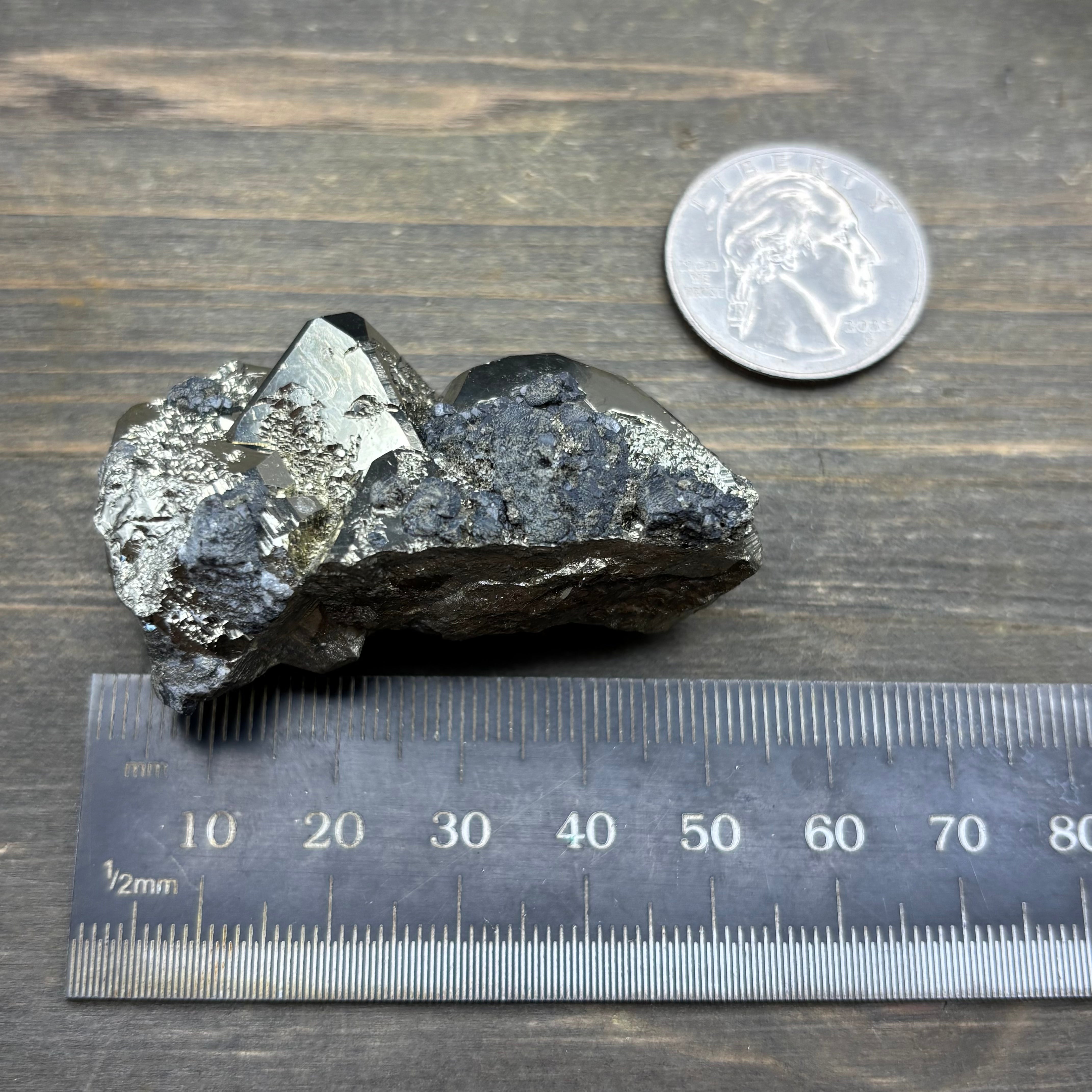 Peruvian Pyrite Crystal - 272