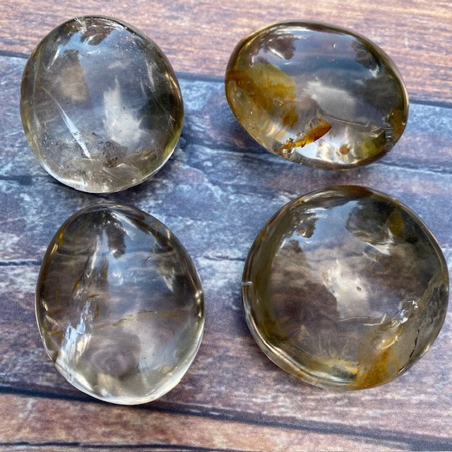 Smoky Quartz Palm Stone