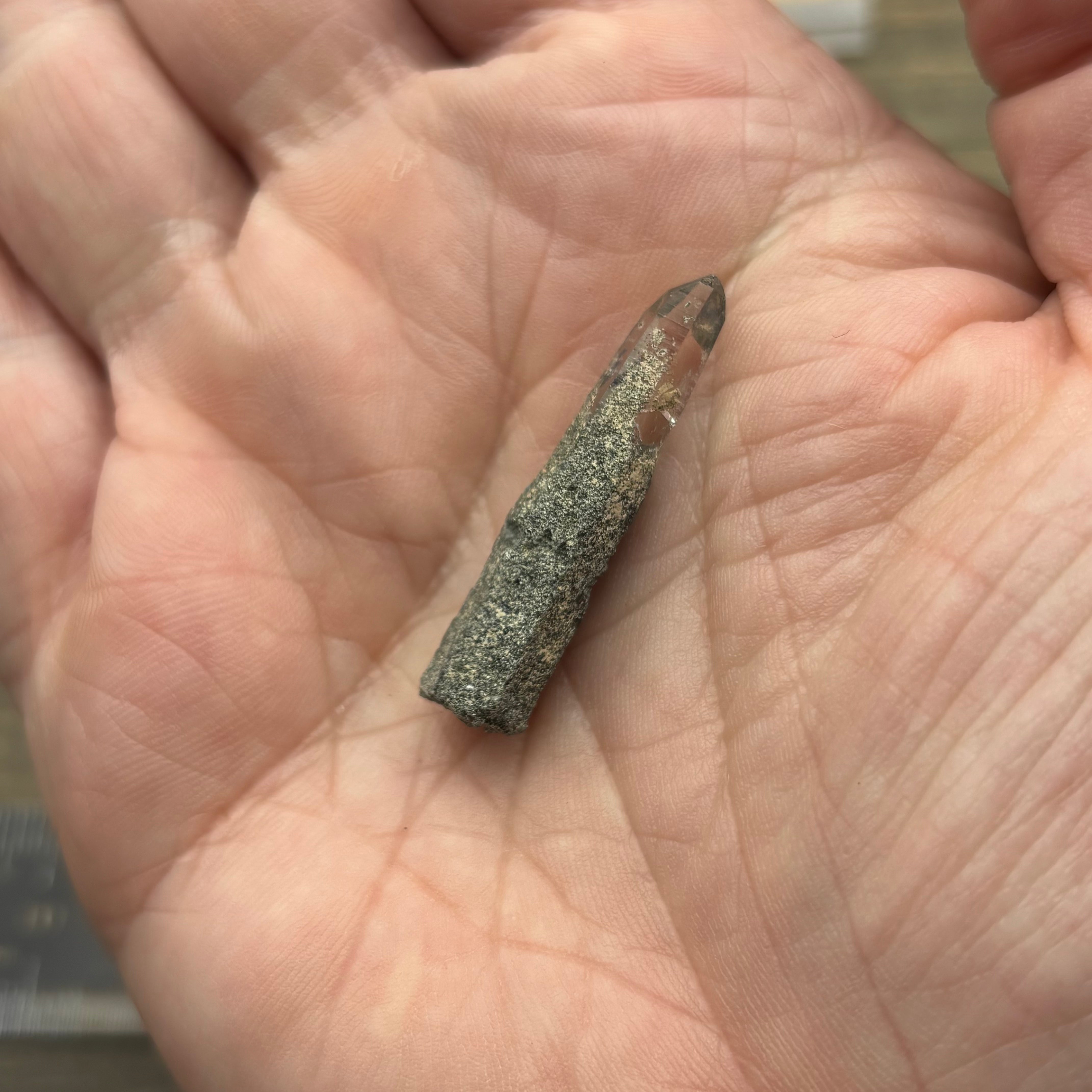 Himalayan Chlorite Quartz Point - 056