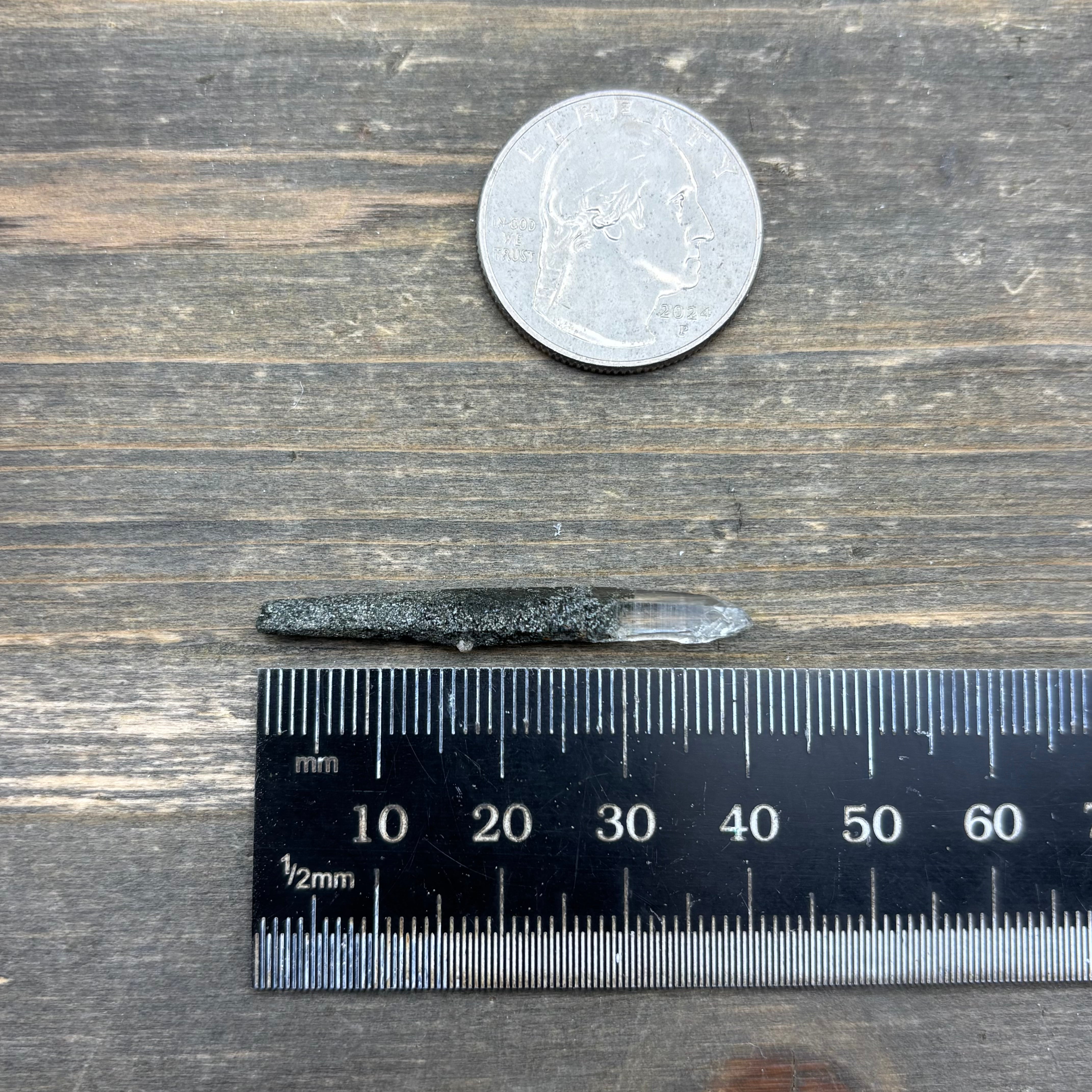 Himalayan Chlorite Quartz Point - 063