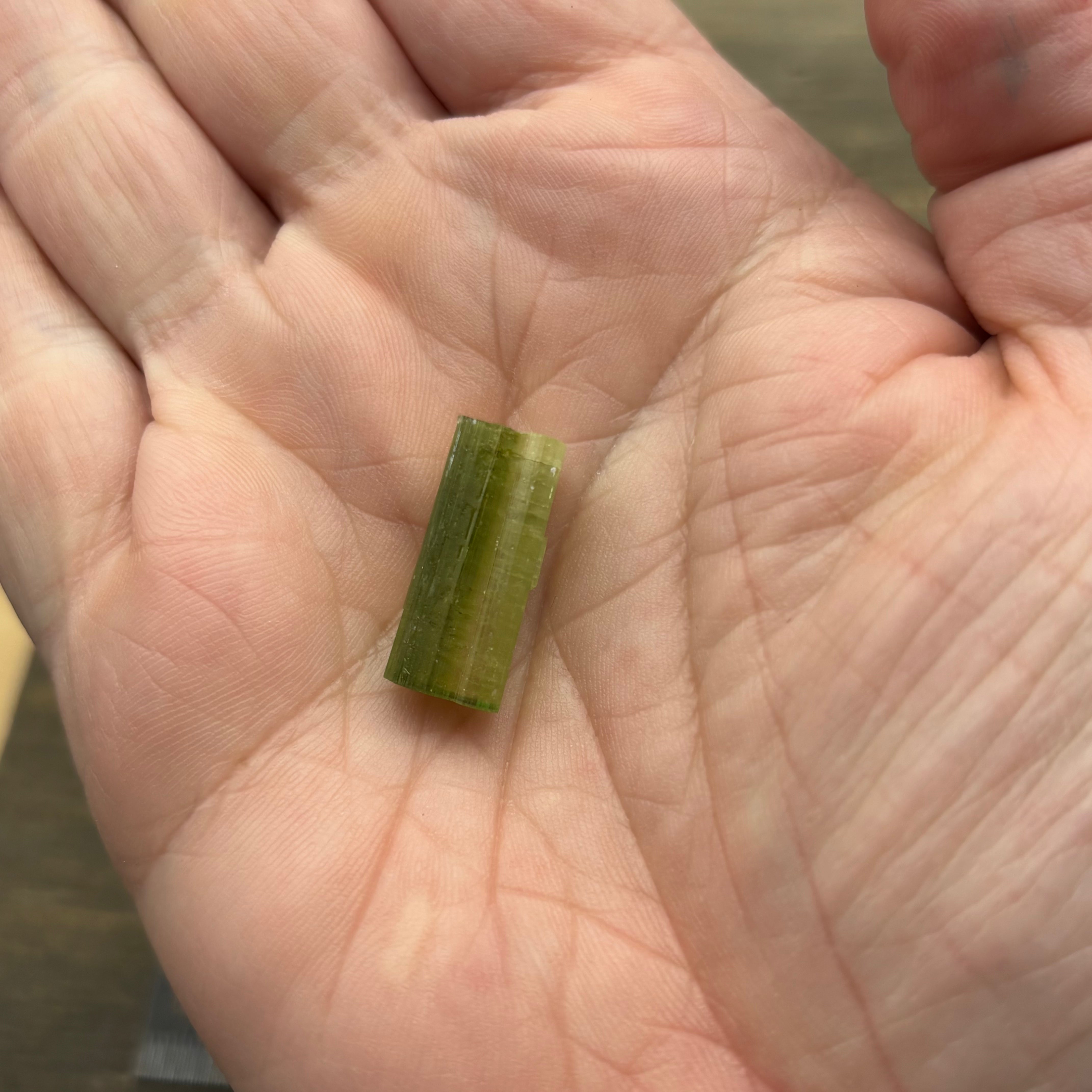Green Tourmaline Crystal - 284