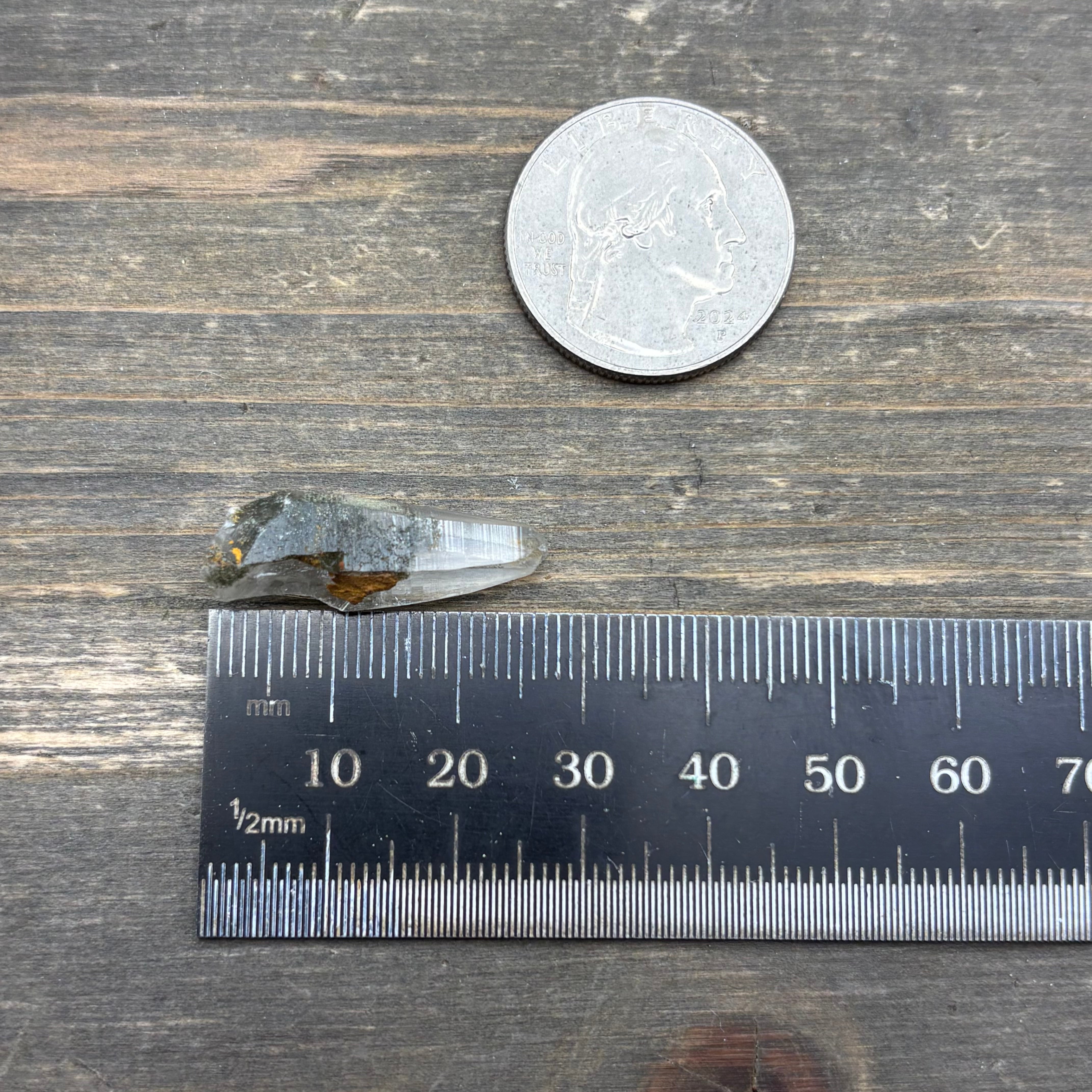 Himalayan Chlorite Quartz Point - 081