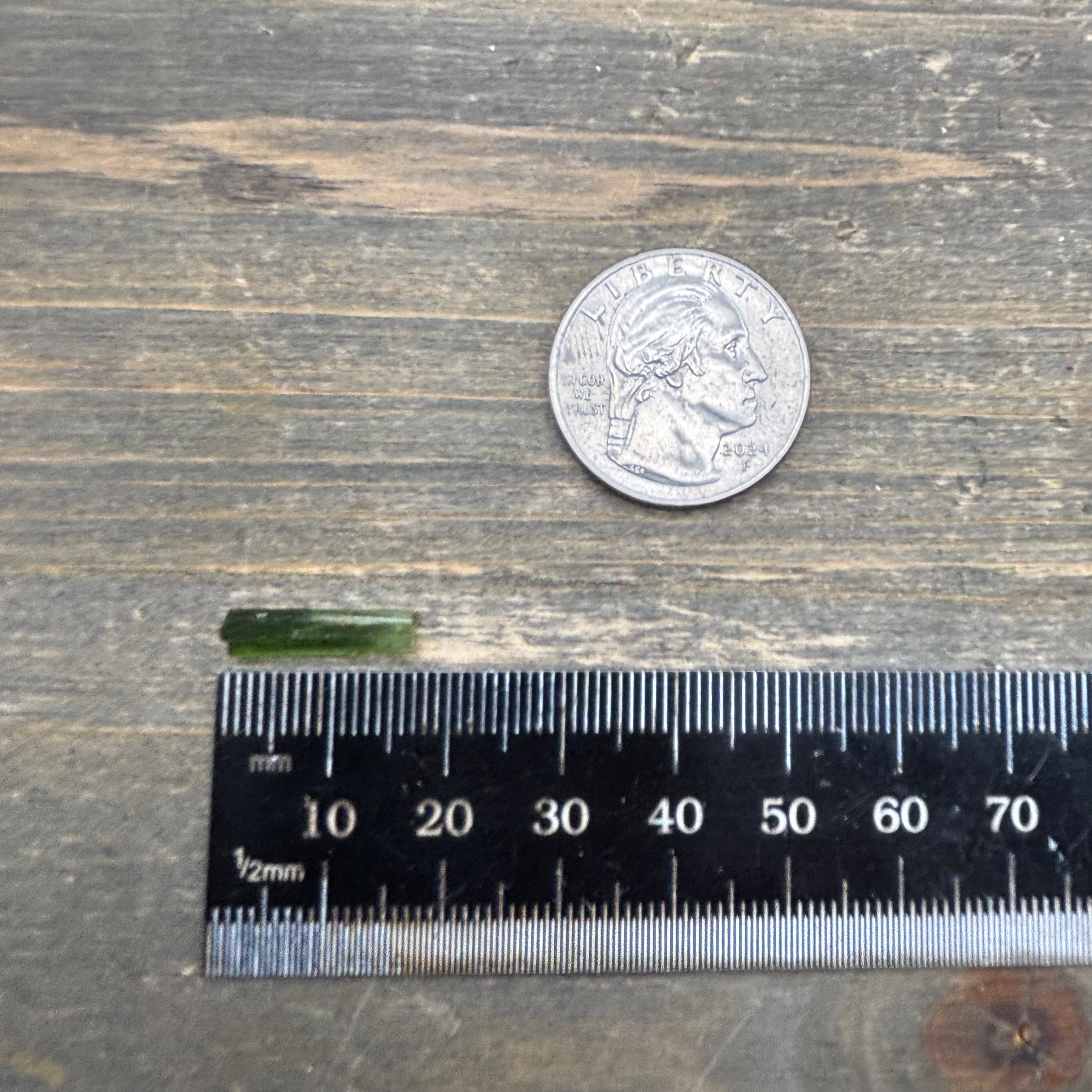 Green Tourmaline Crystal - 292