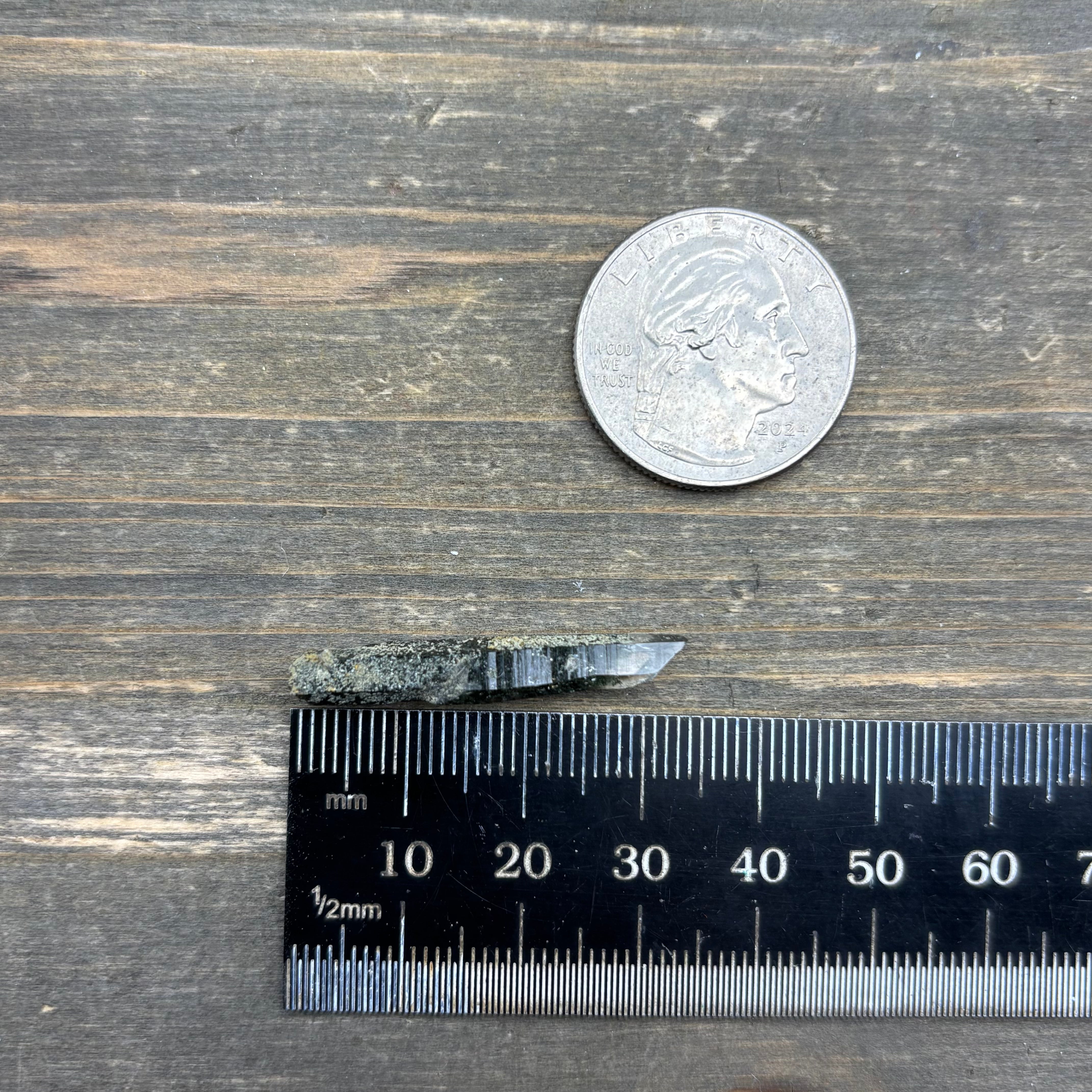 Himalayan Chlorite Quartz Point - 082