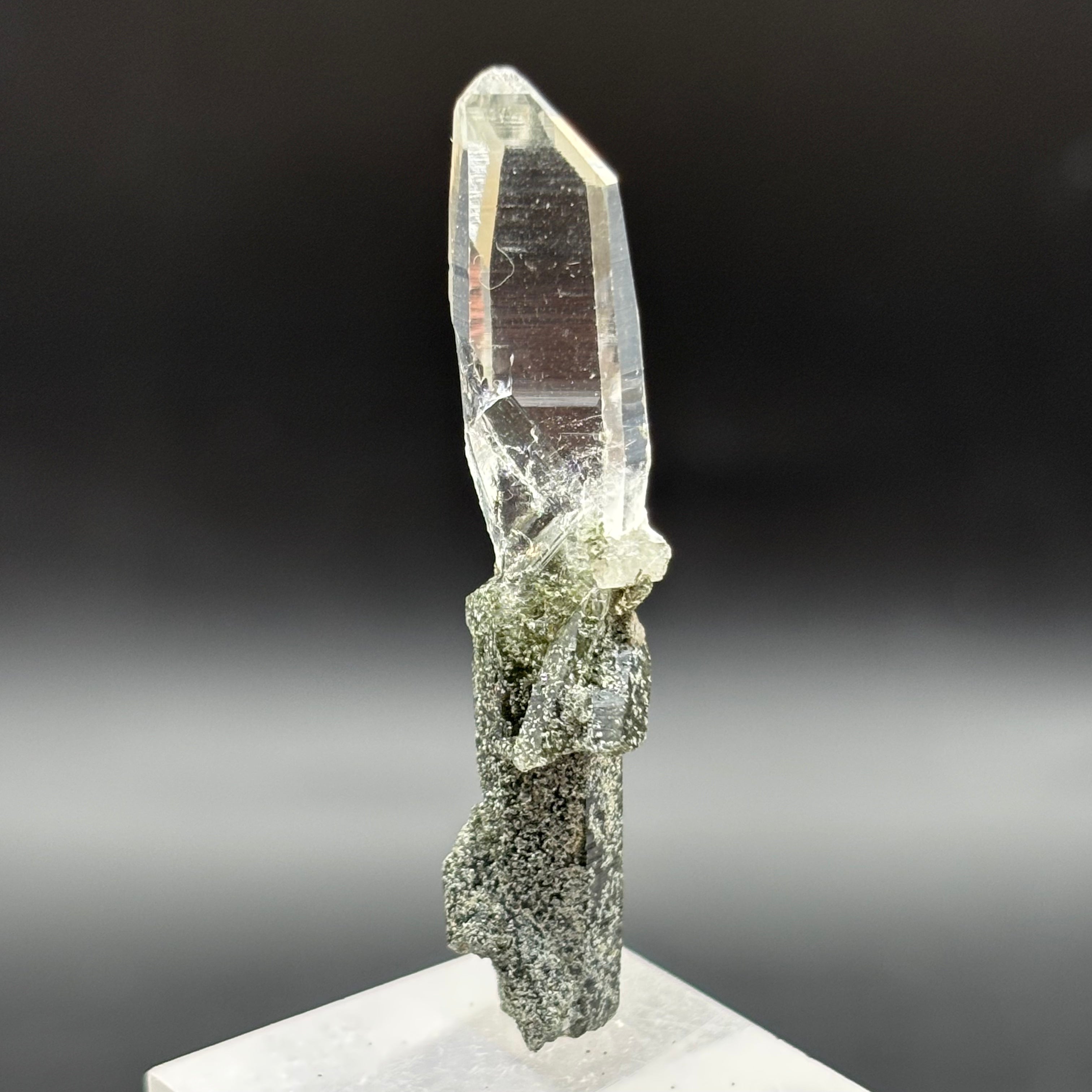 Himalayan Chlorite Quartz Point - 085