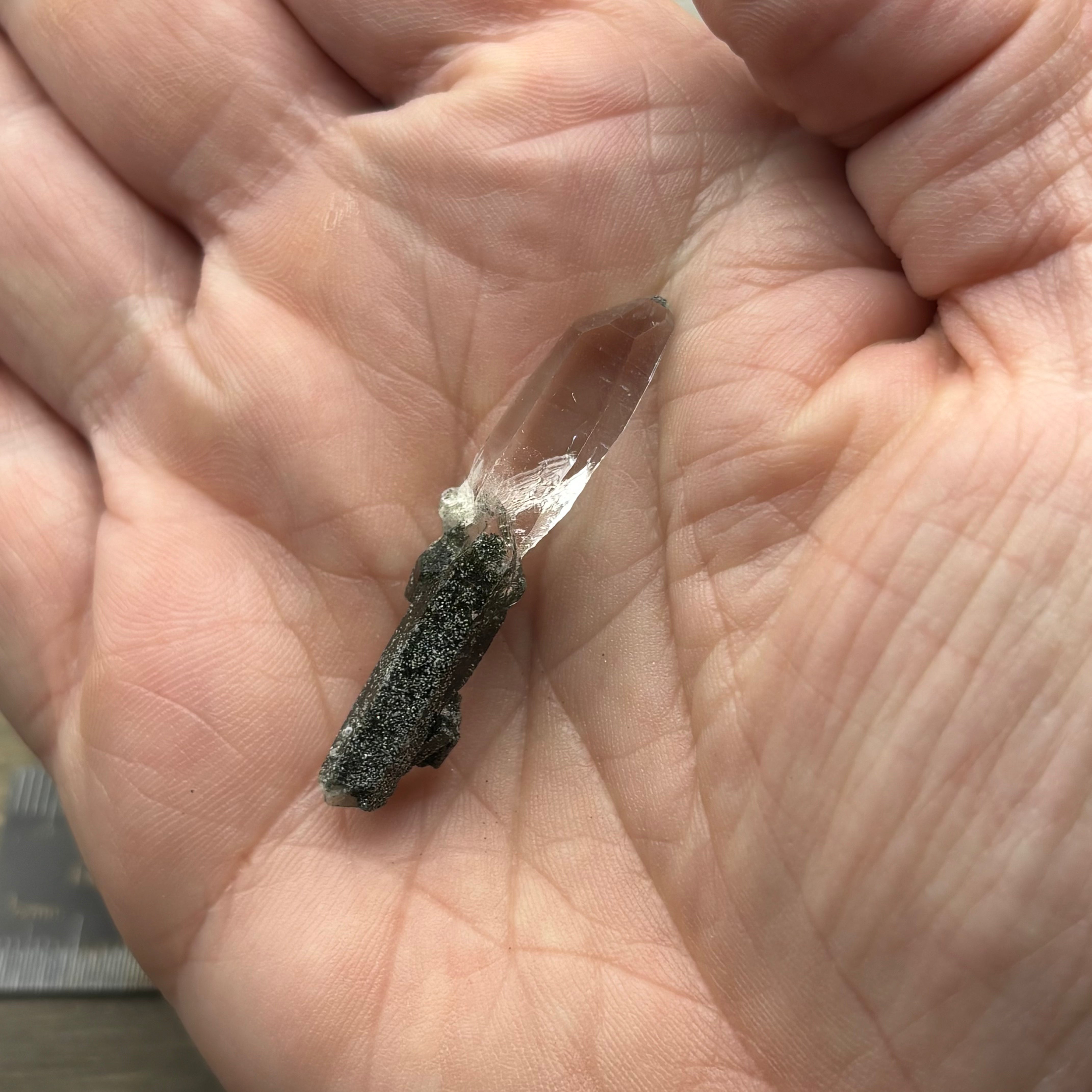 Himalayan Chlorite Quartz Point - 085