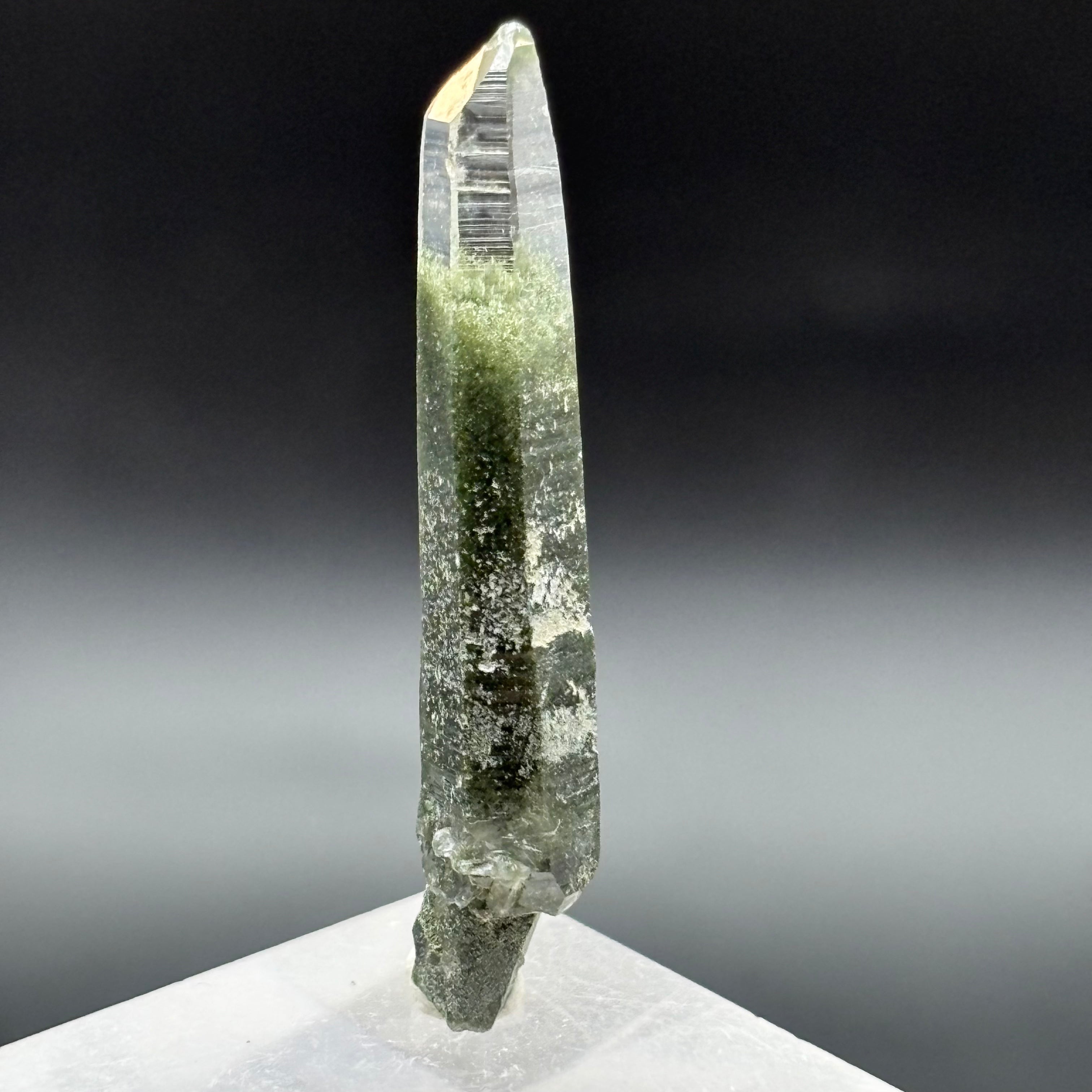 Himalayan Chlorite Quartz Point - 086