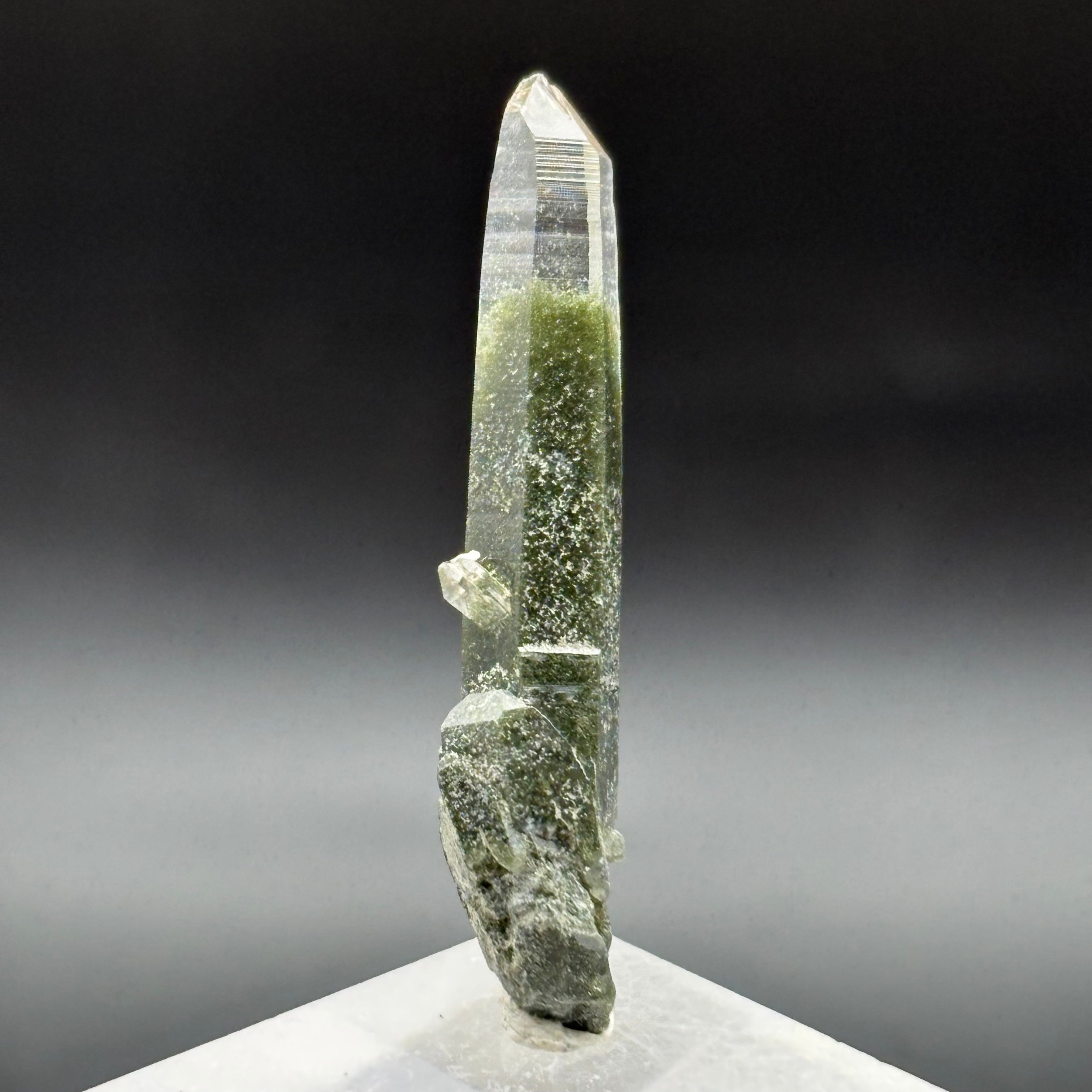 Himalayan Chlorite Quartz Point - 086