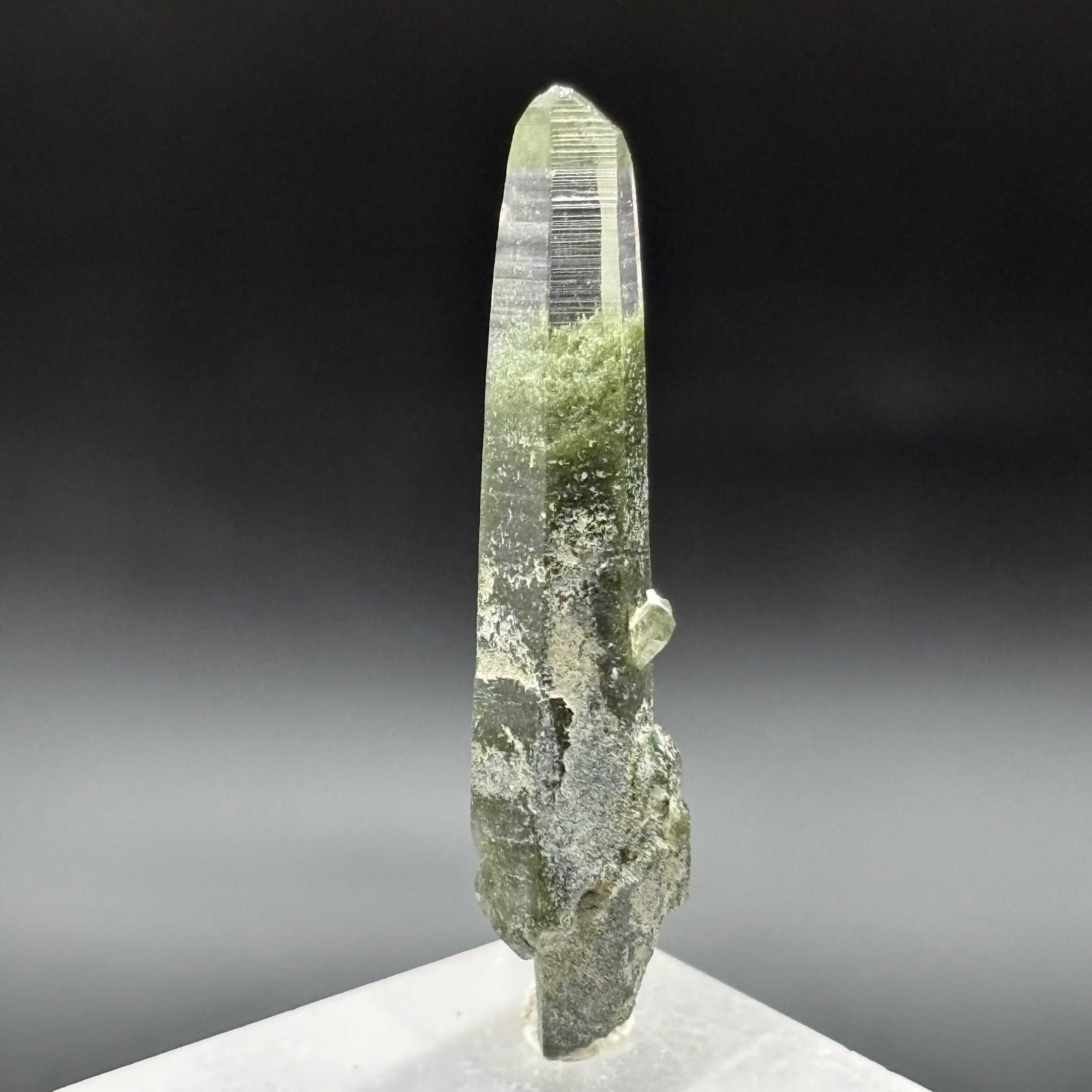 Himalayan Chlorite Quartz Point - 086