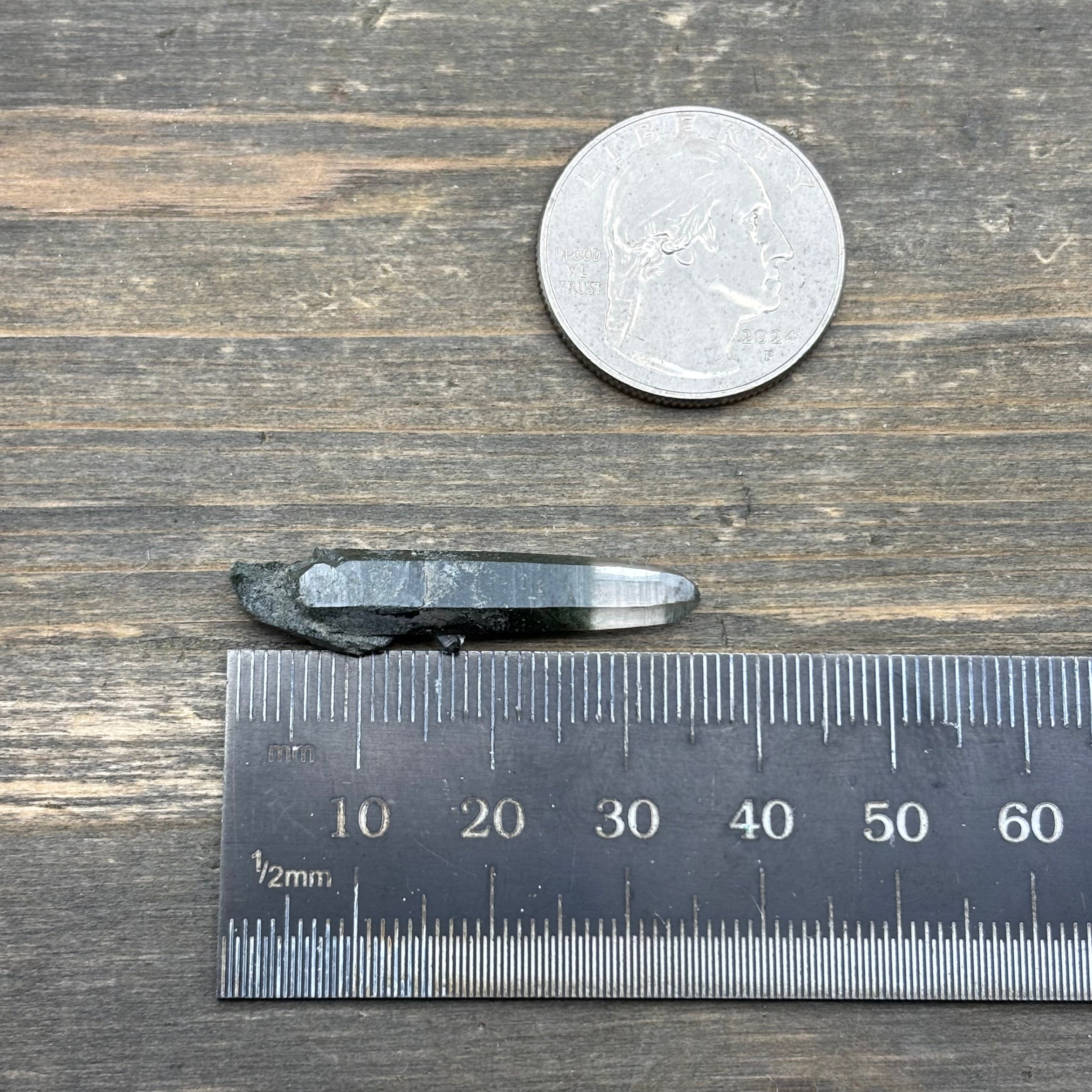 Himalayan Chlorite Quartz Point - 086